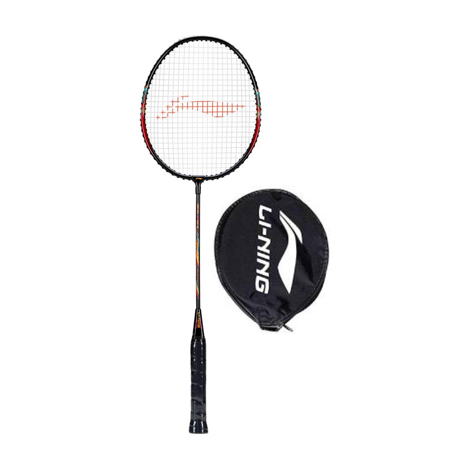 LI-NING XP-60-IV Strung Badminton Racquet (Red) - Image 1