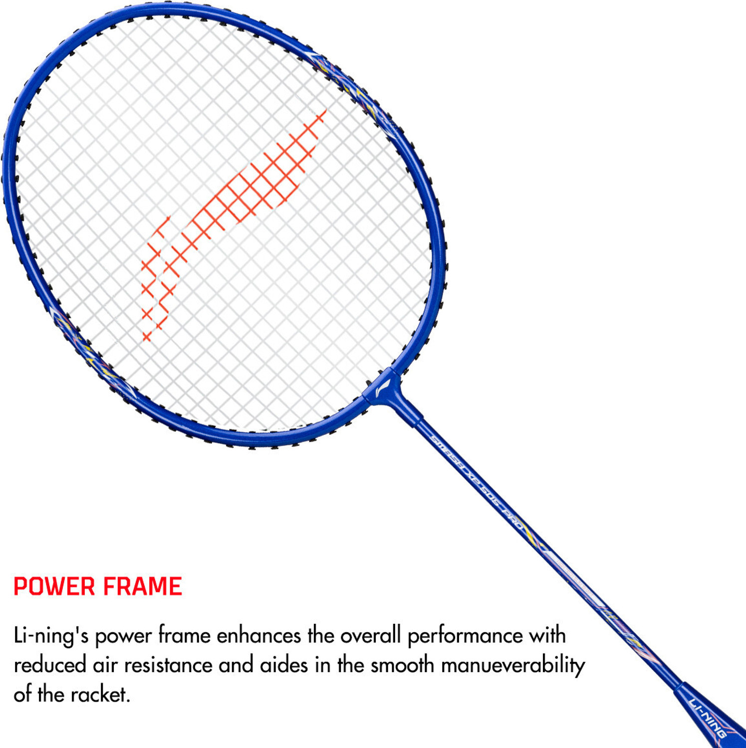 Image of LI-NING Smash XP -505 pro Multicolor Strung Badminton Racquet