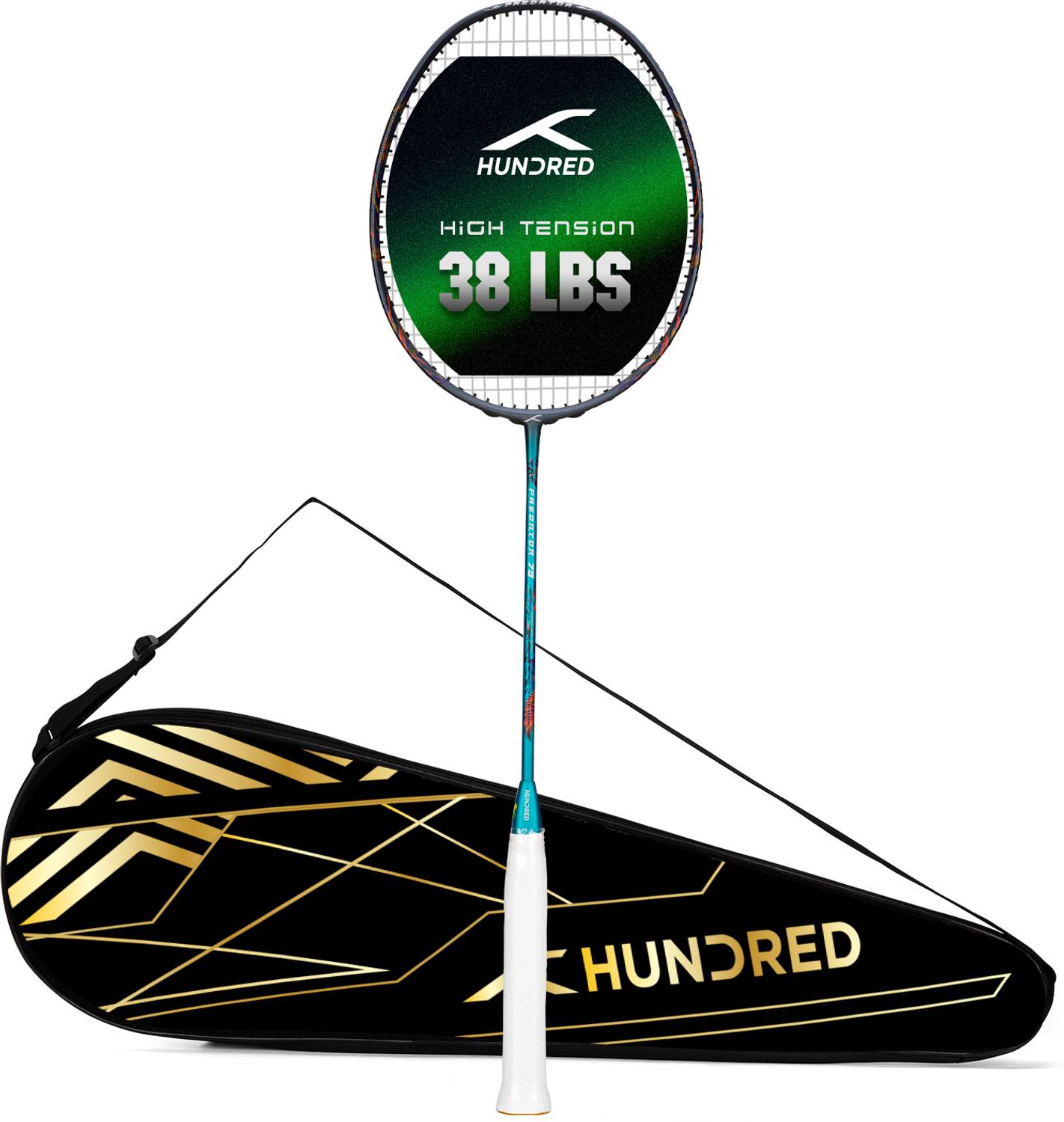 Hundred Predator 79 Extra Strong (≤38lbs) Blue, Black Strung