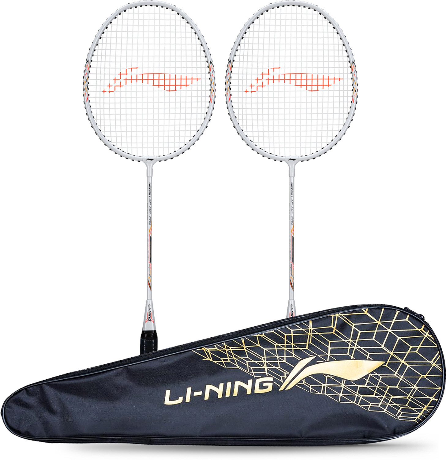 Image of LI-NING Smash XP- 707 Pro Multicolor Strung Badminton Racquet