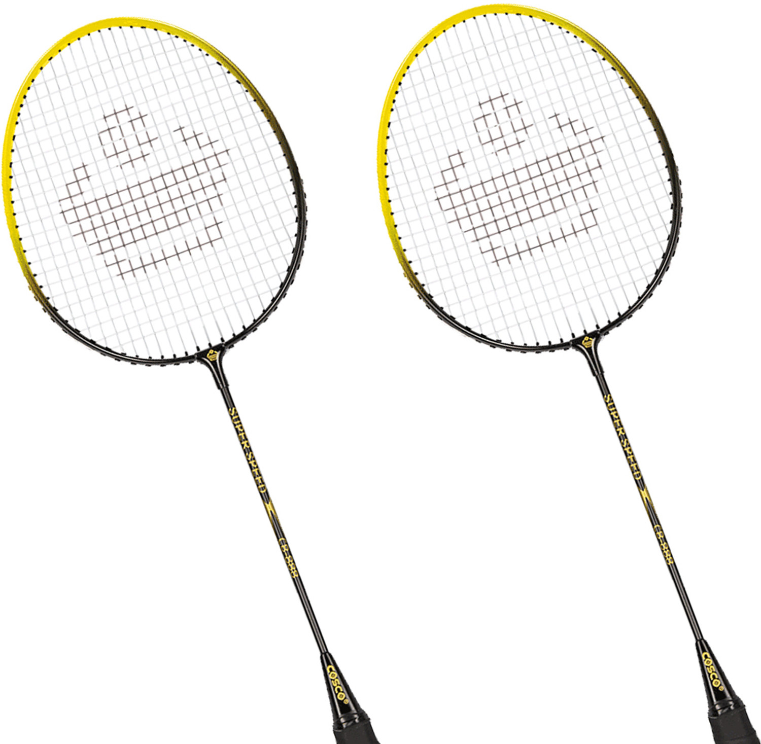 Image of COSCO CB-888 (Pack of 2 Racket) + Aero 700 (Pack of 6 Nylon Shuttle) Badminton Kit