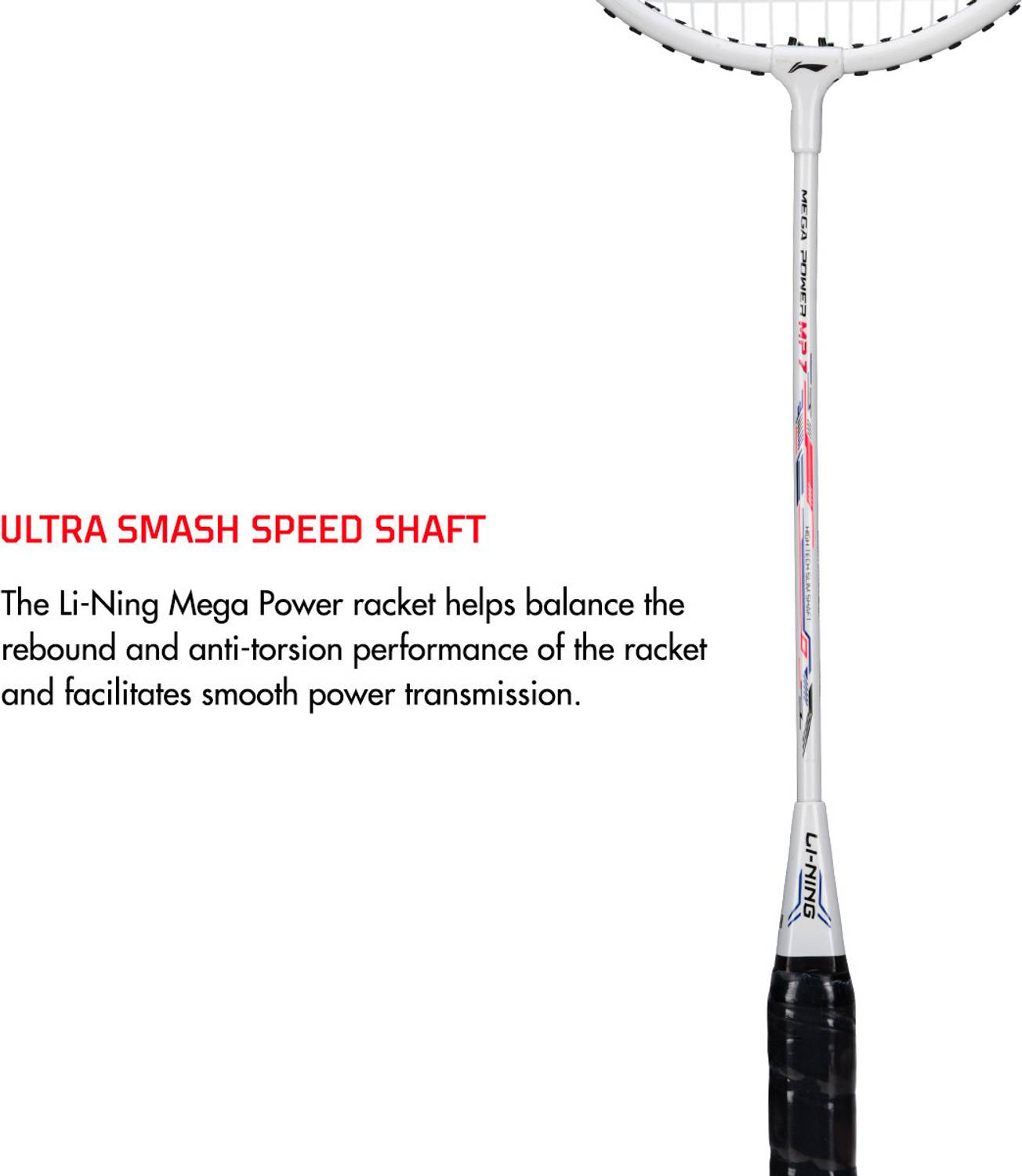 LI-NING Mega Power MP 7 Badminton Racquet Pack of 3 Pack of 2 - Image 3