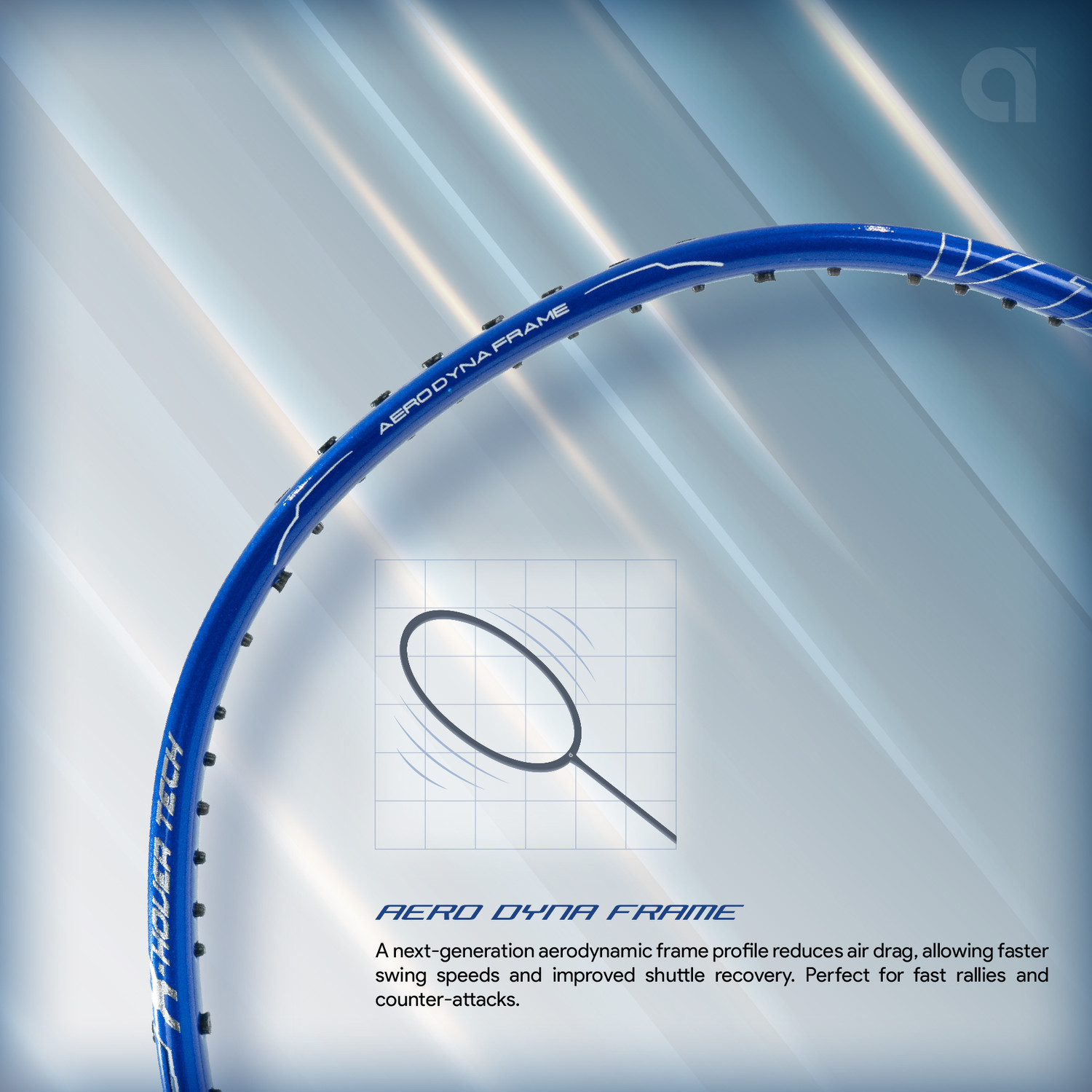 Image of apacs Vanguard 11 Next Gen Silver Unstrung Badminton Racquet