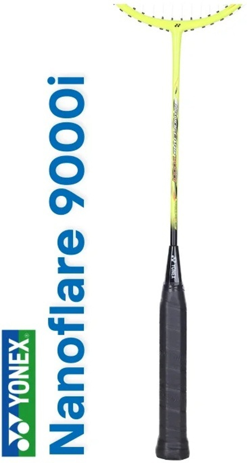 Image of YONEX NANOFLARE 9000i Yellow Strung Badminton Racquet