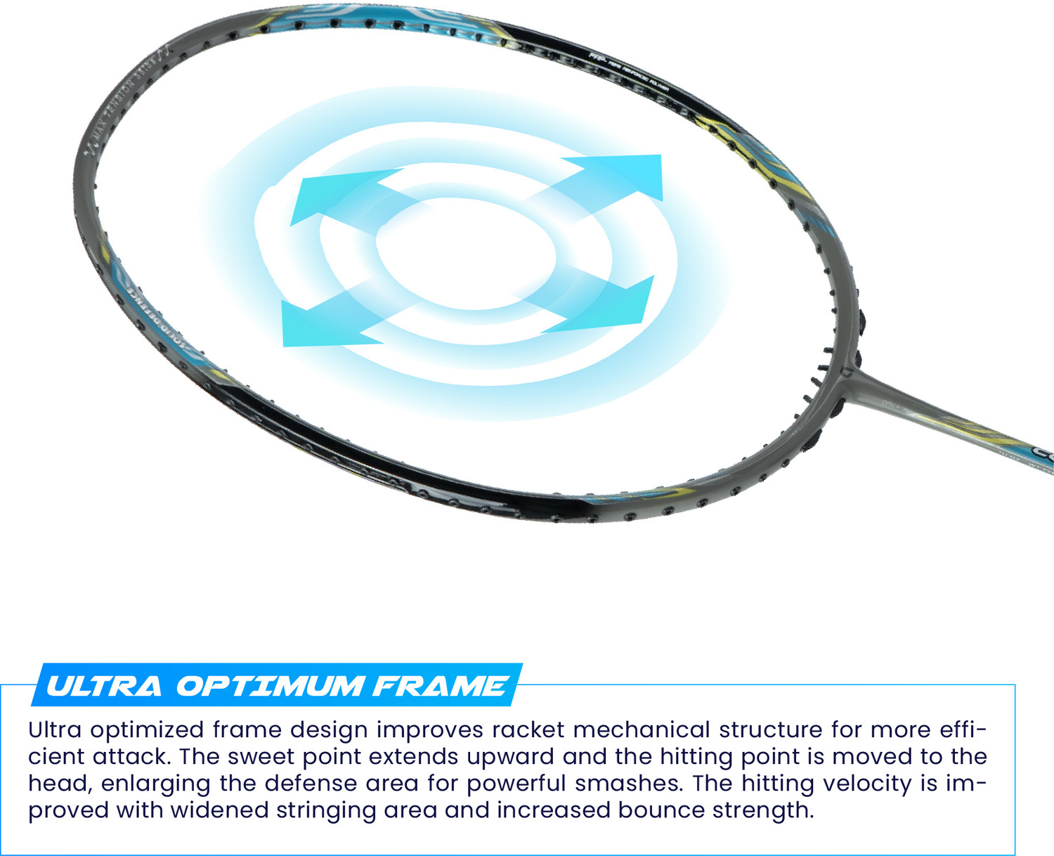Apacs Counterattack apacs Counter Attack Grey Unstrung Badminton Racquet - Price History