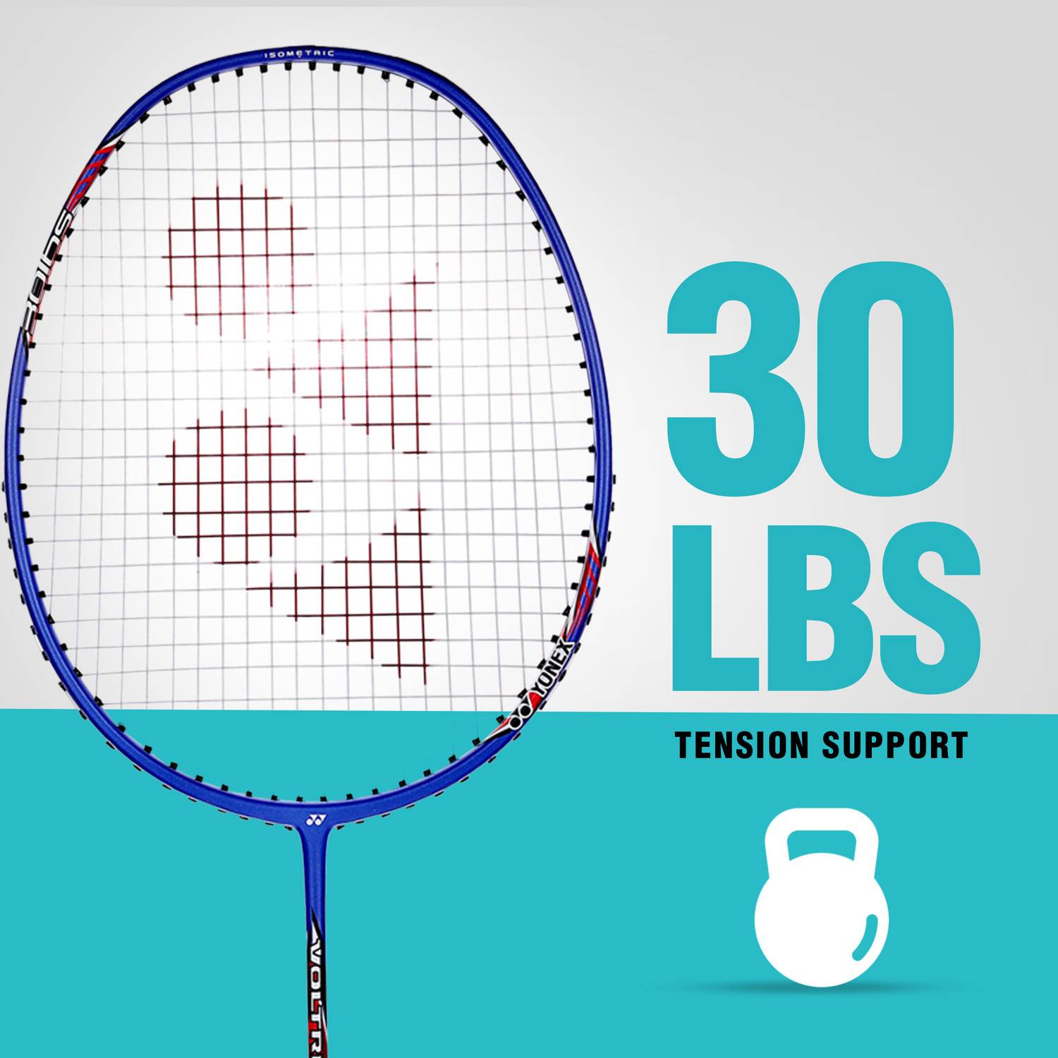 YONEX Voltric Lite 35i Blue Badminton Racquet - Image 3