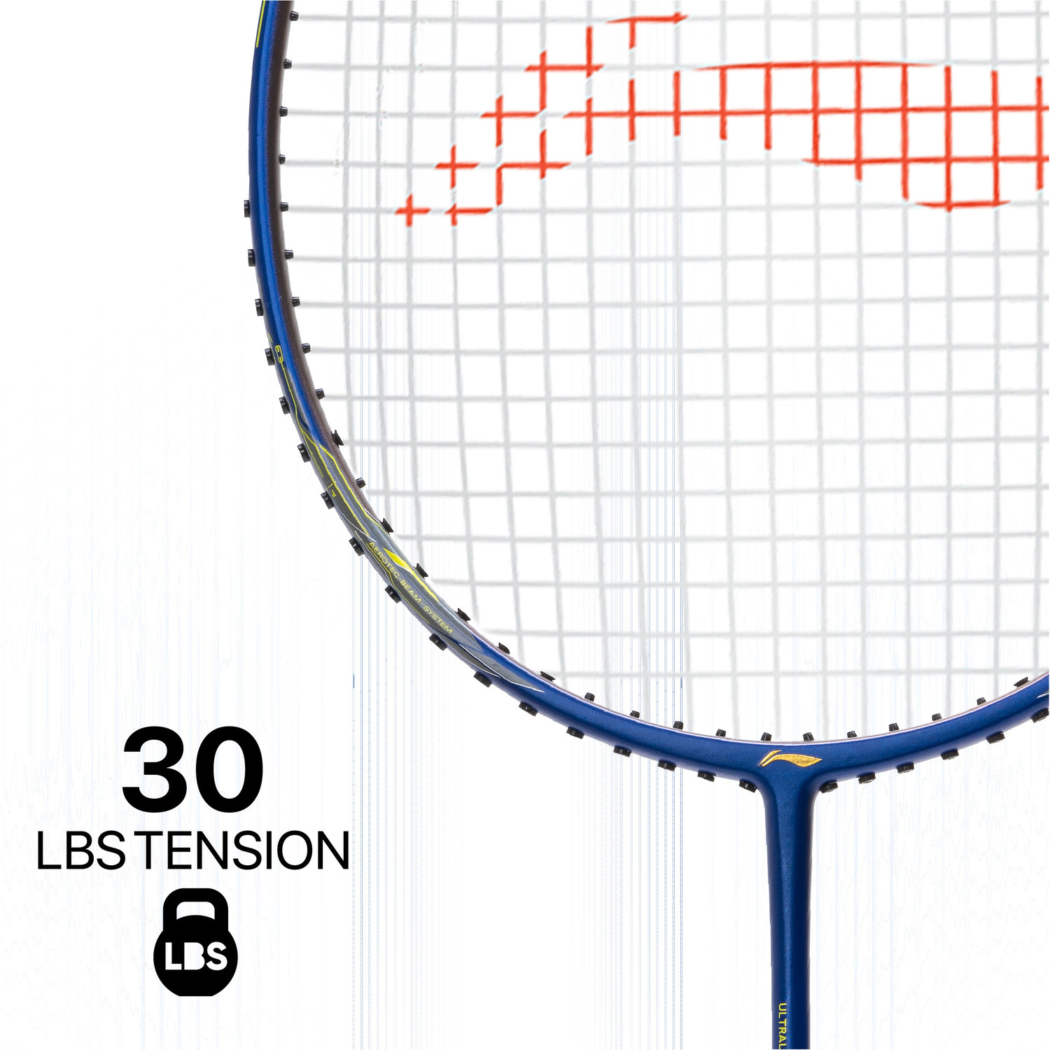 Image of LI-NING Wind Lite 700 II Blue, Brown Strung Badminton Racquet