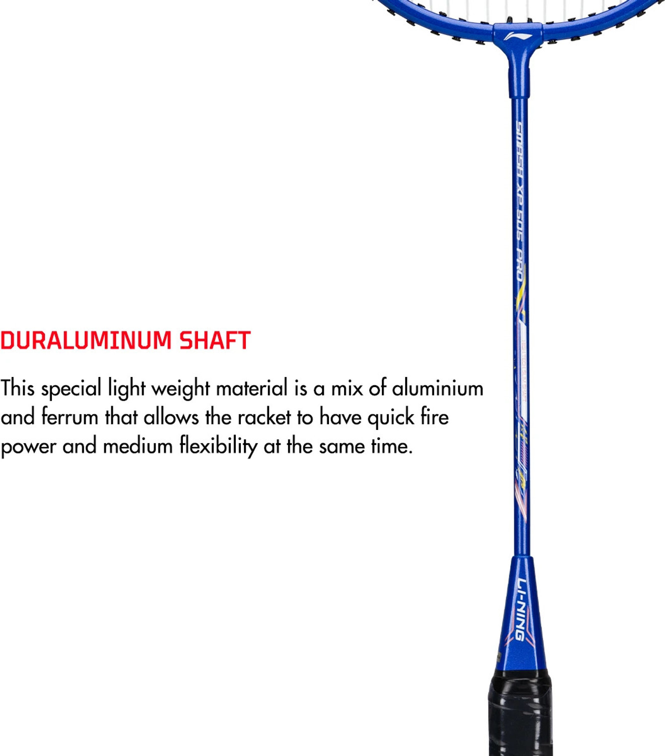 Image of LI-NING Smash XP -505 pro Multicolor Strung Badminton Racquet