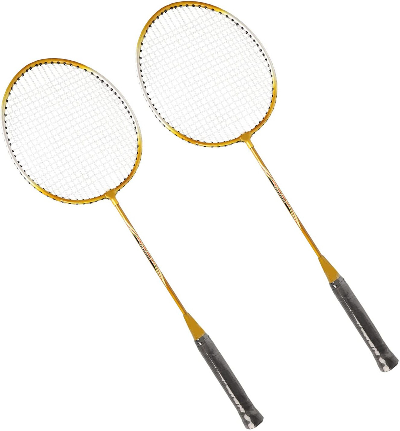 Image of rj enterprises Badminton Racket Yellow Strung Badminton Racquet