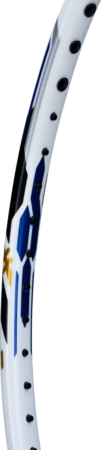 Image of LI-NING AXFORCE BLAST (4U) White, Blue Unstrung Badminton Racquet