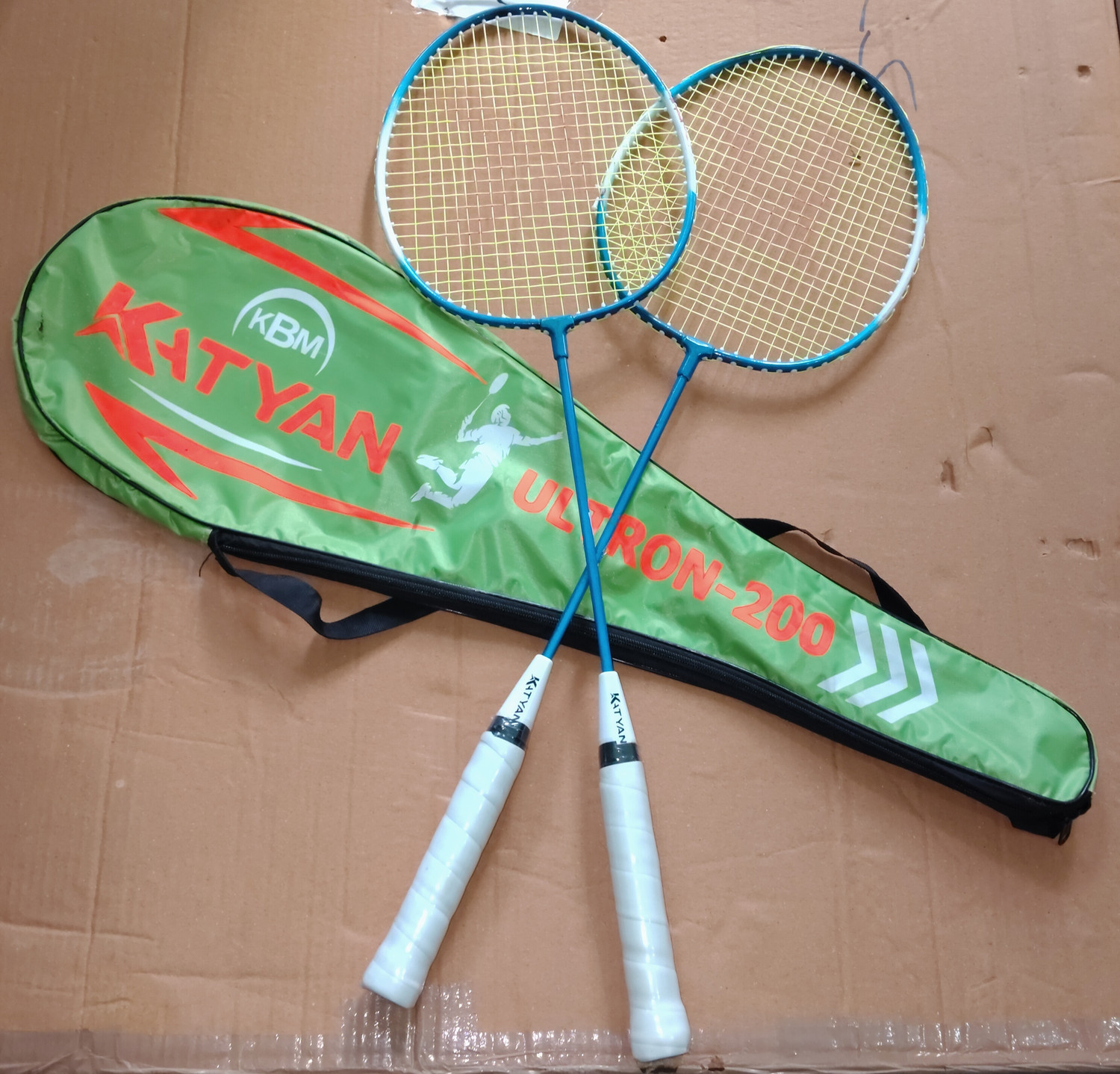 Image of Zunaira sports ULTRON -200 premium Badminton Racquet (Pack of 2) Multicolor Strung Badminton Racquet