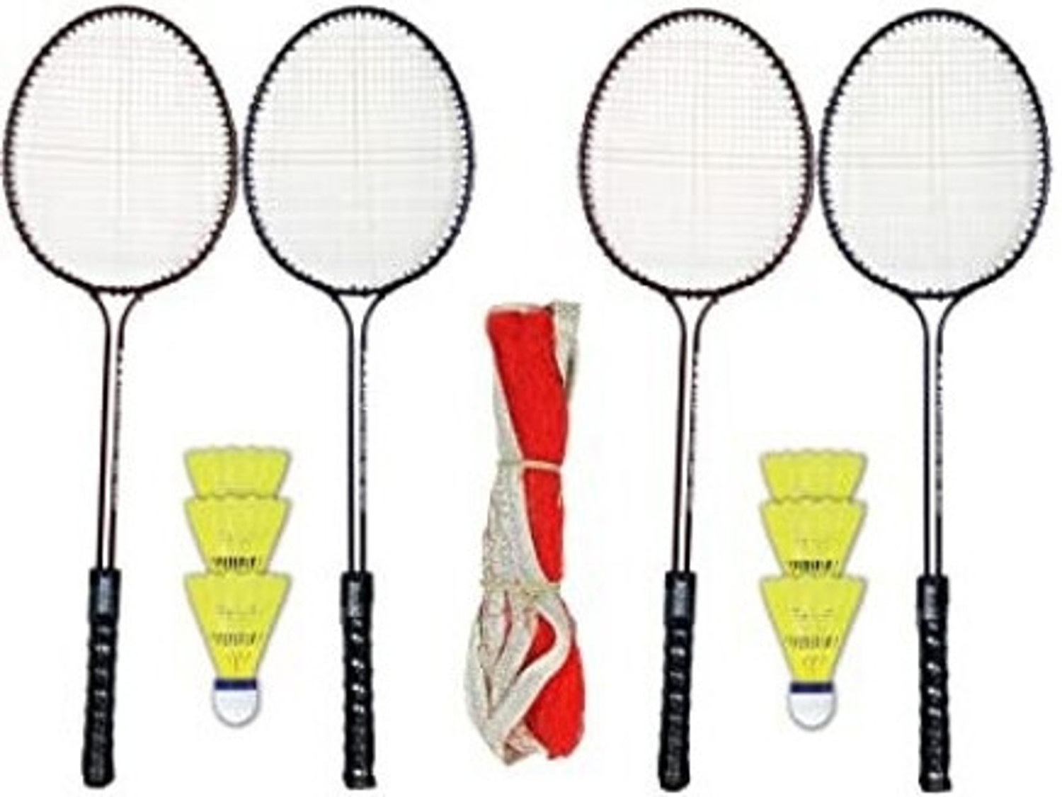Image of NEEVA New Premium-192 Red Strung Badminton Racquet