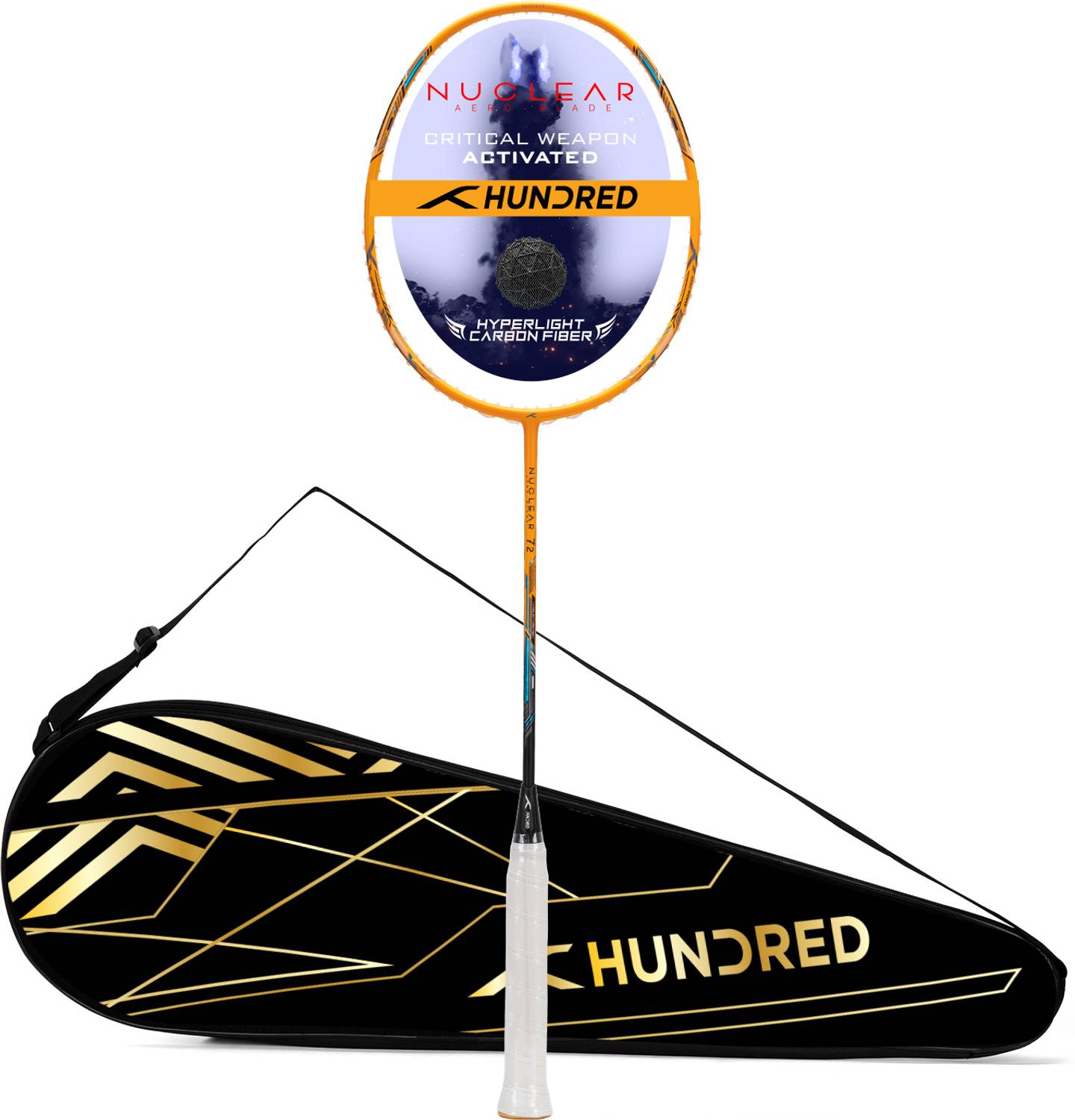 LI-NING Nuclear 72 Superlight 6U Orange, Black, Blue Unstrung