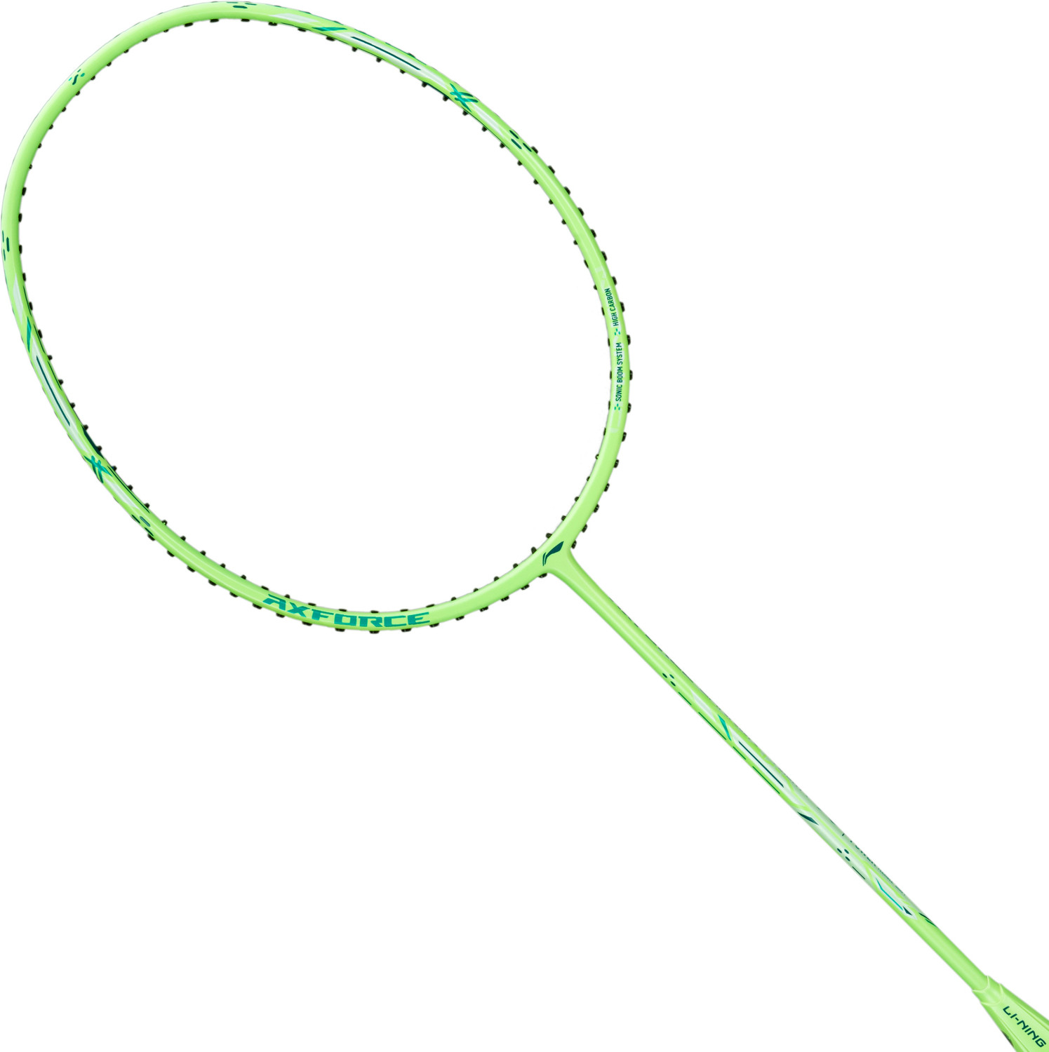 Image of LI-NING Axforce Cannon LIGHT (5U) Green Strung Badminton Racquet