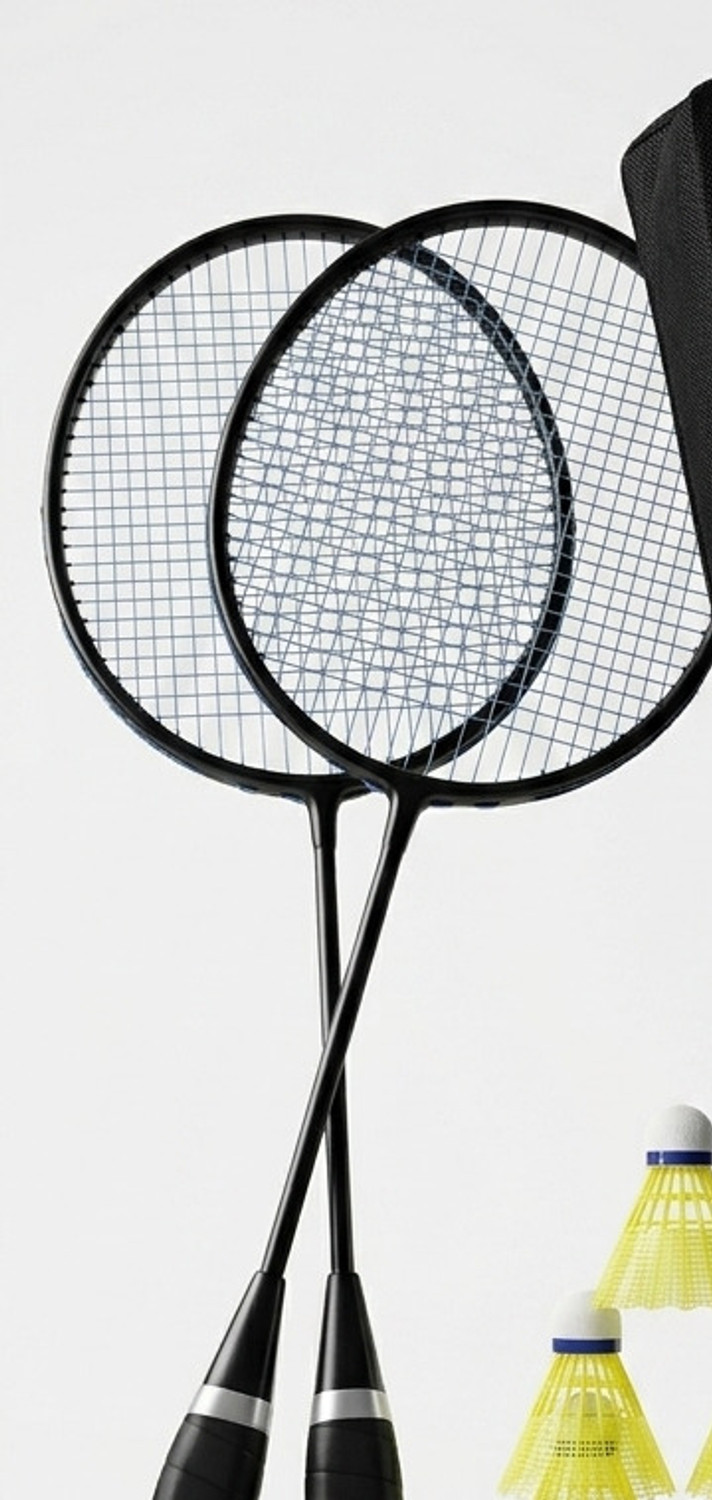 Image of Shibrom goods Carbon Graphite Pro Black Strung Badminton Racquet