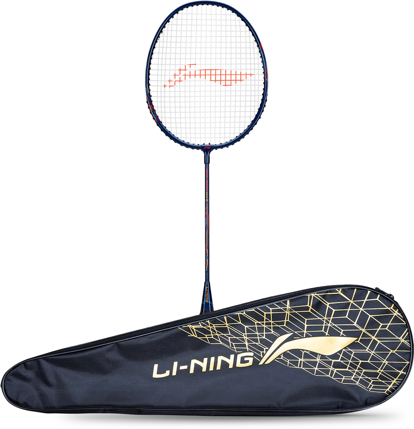 Image of LI-NING Mega Power MP 9 - Pack of 1 + 1 Full Cover Multicolor Strung Badminton Racquet