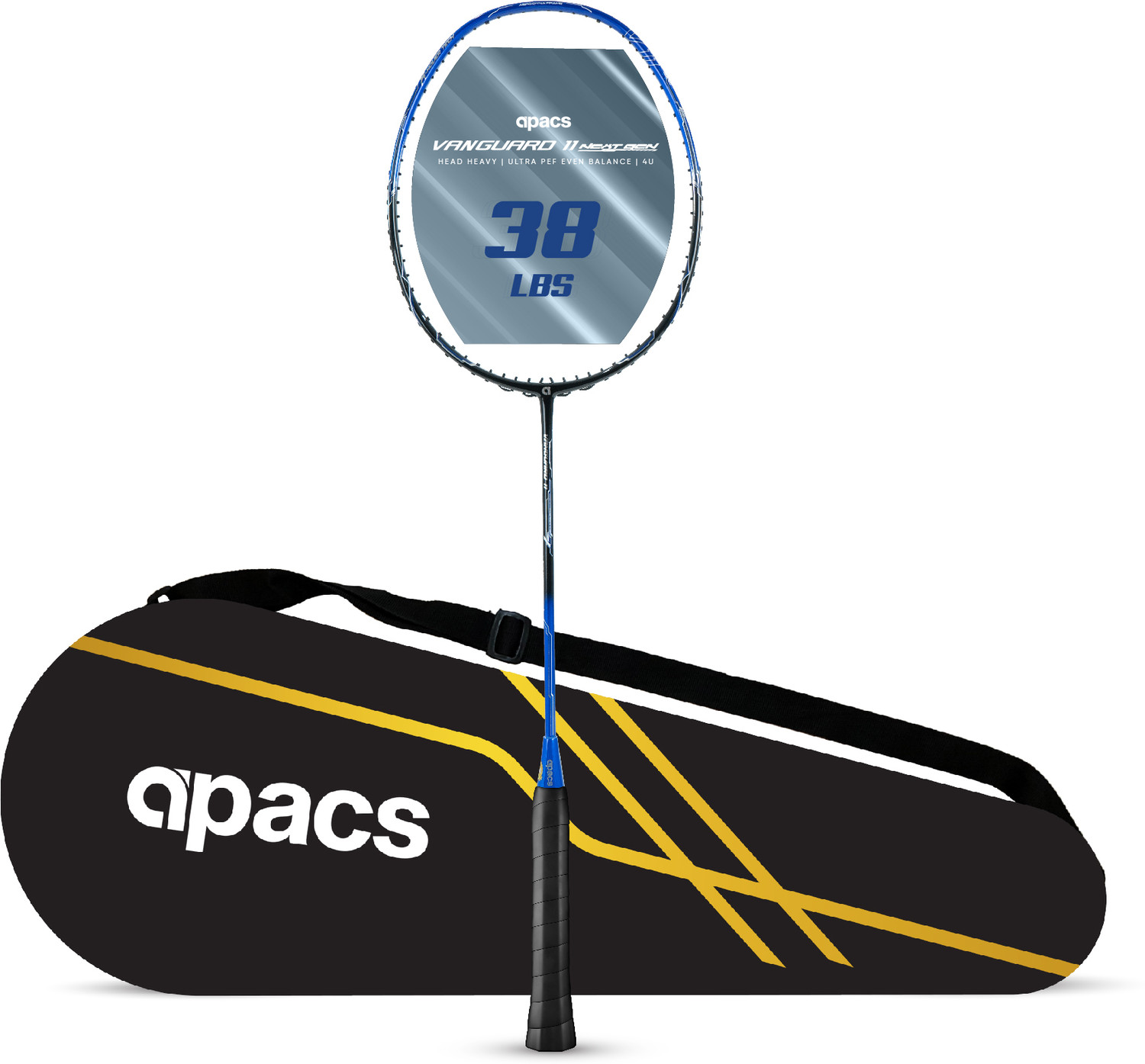 Image of apacs Vanguard 11 Next Gen Silver Unstrung Badminton Racquet