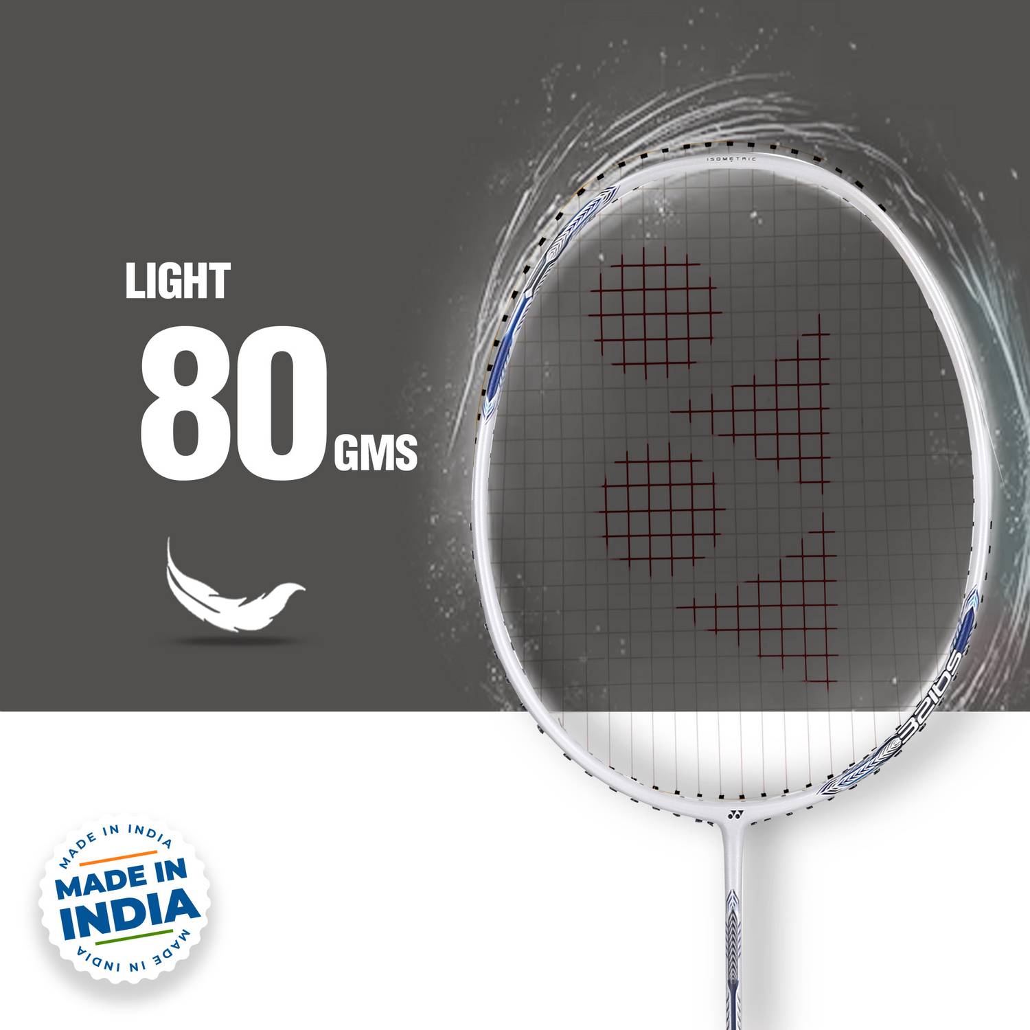 YONEX Astrox Attack 9 White Badminton Racquet - Image 4
