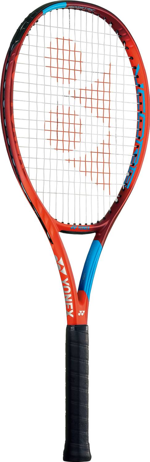 YONEX VCORE GAME (G2, 270g, Tango Red) Multicolor Strung Tennis