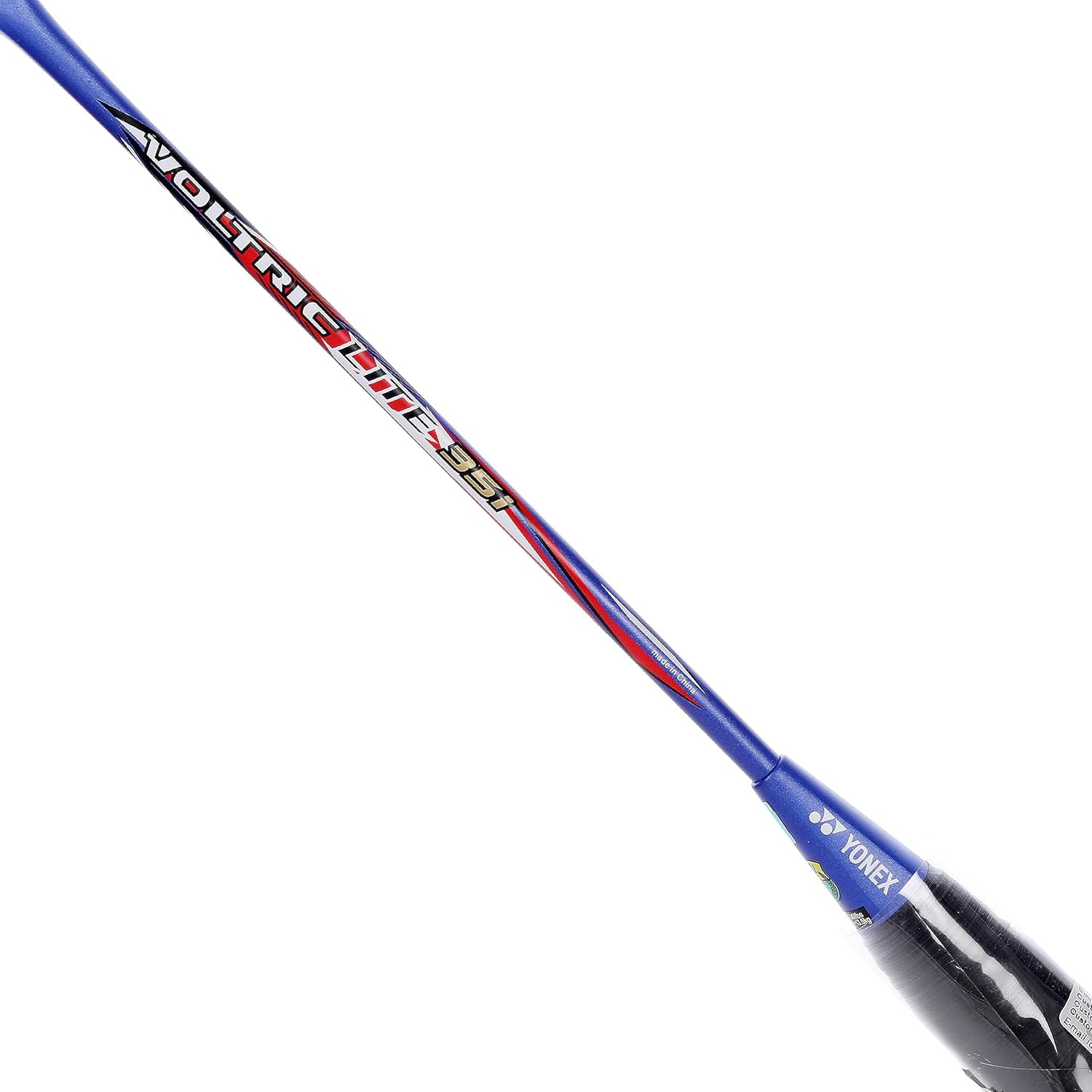 Image of YONEX Voltric Lite 35i With Towel Grip Blue, Yellow Strung Badminton Racquet
