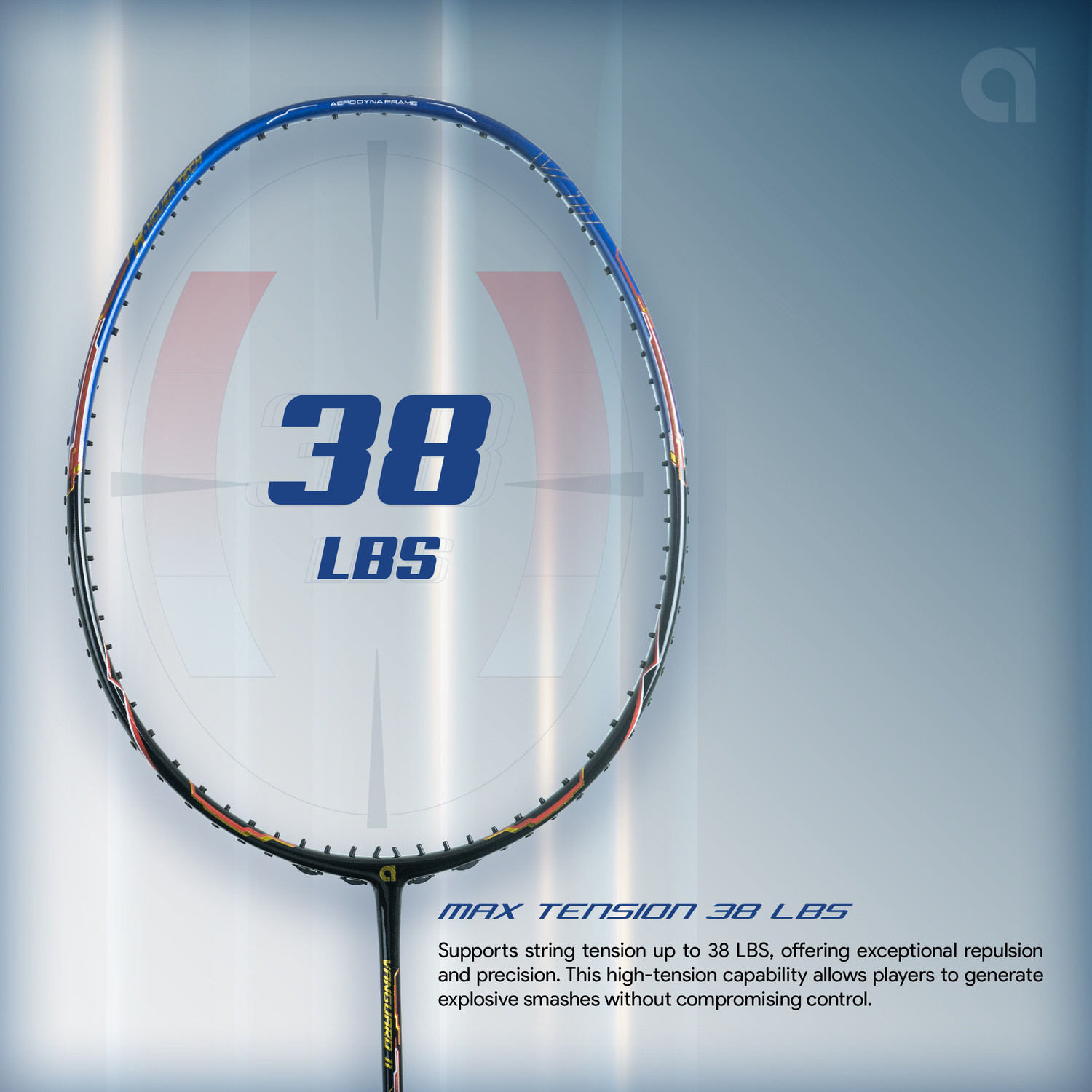 Image of apacs Vanguard 11 Next Gen Multicolor Unstrung Badminton Racquet