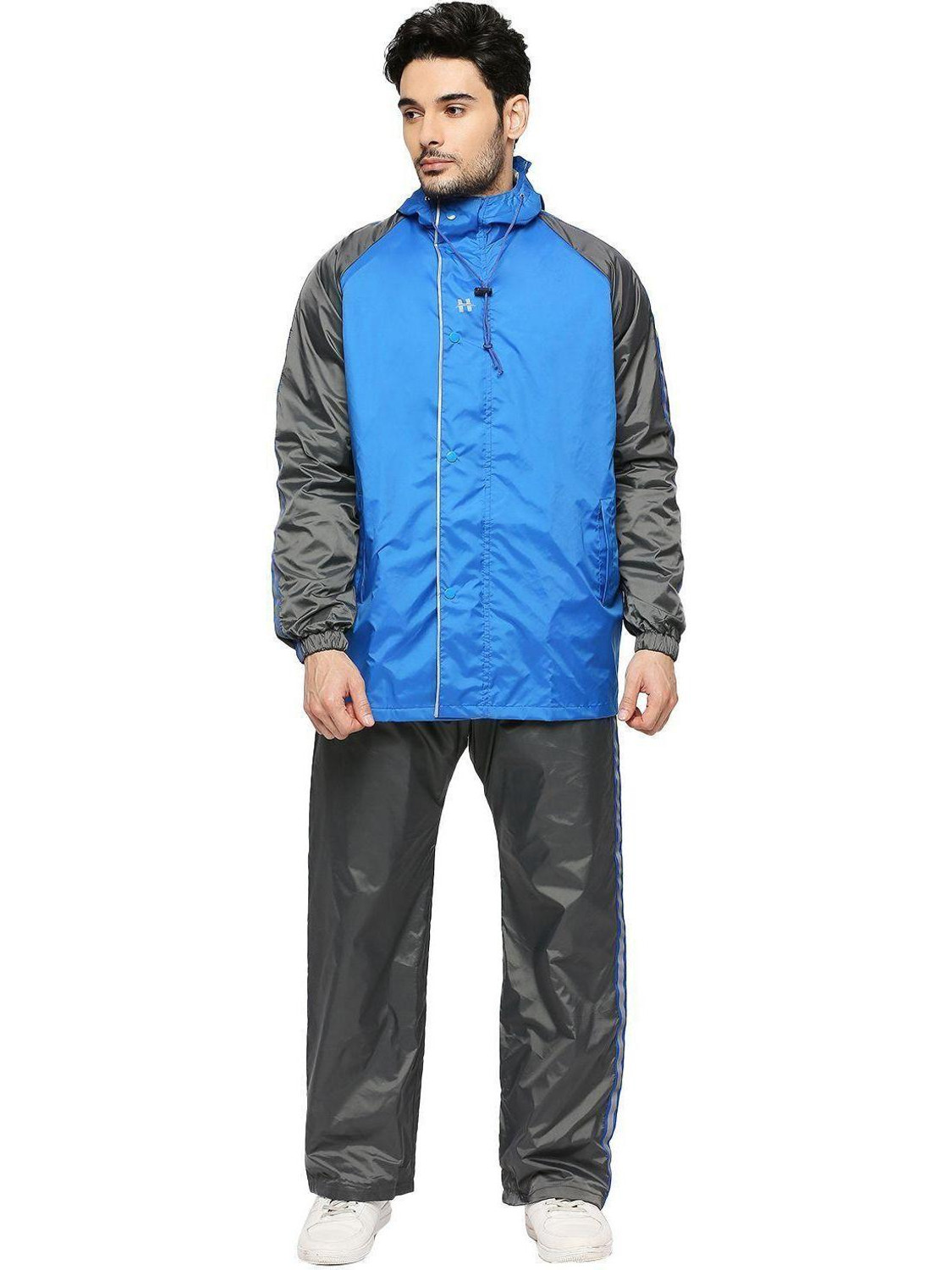 Image of HighLands Colorblock Men Raincoat