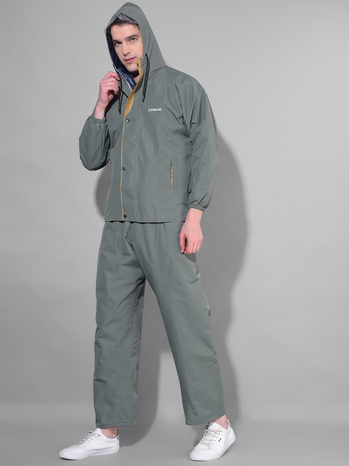 Image of Dollar Solid Men Rain Suit