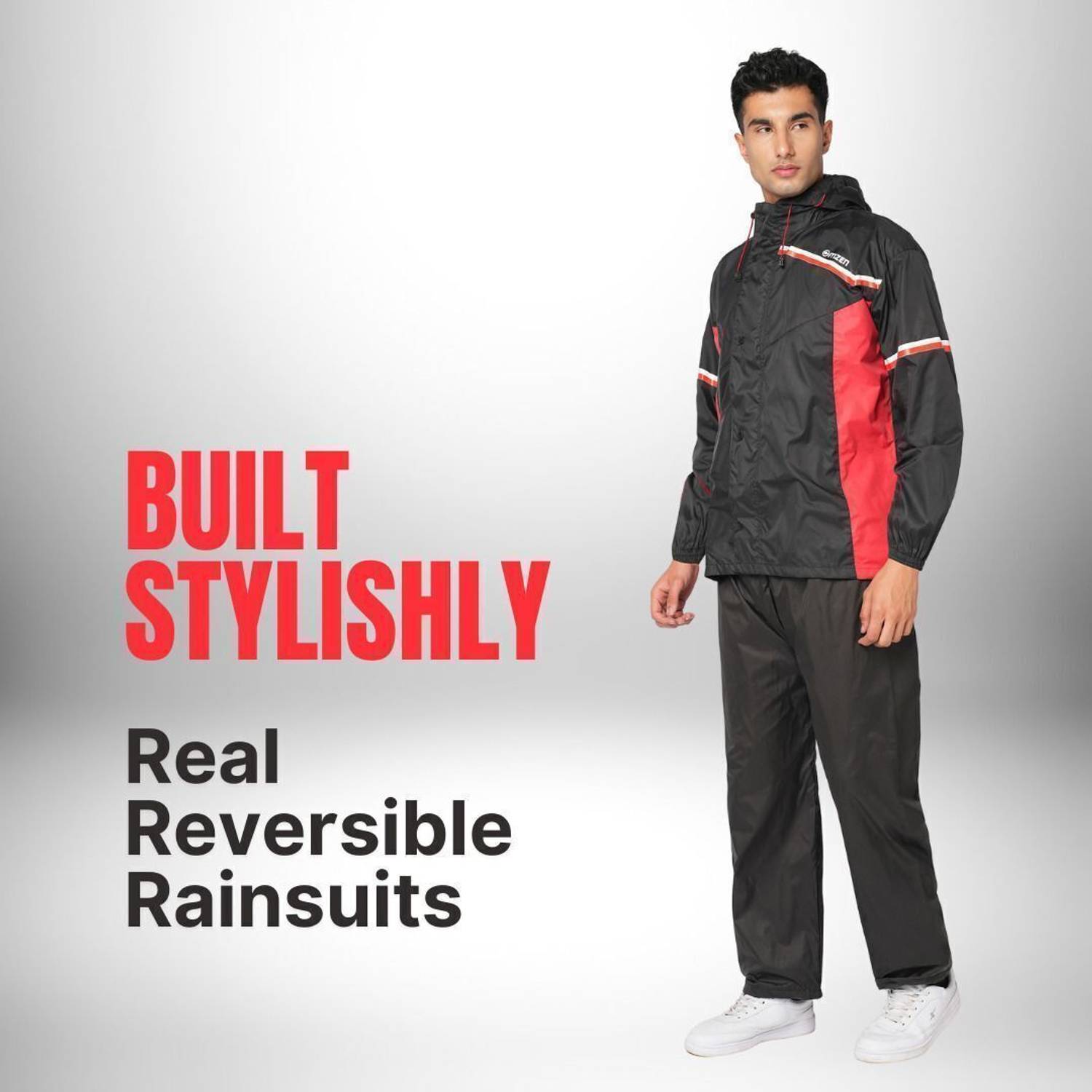 CITIZEN Men Solid Rain Suit - Image 5