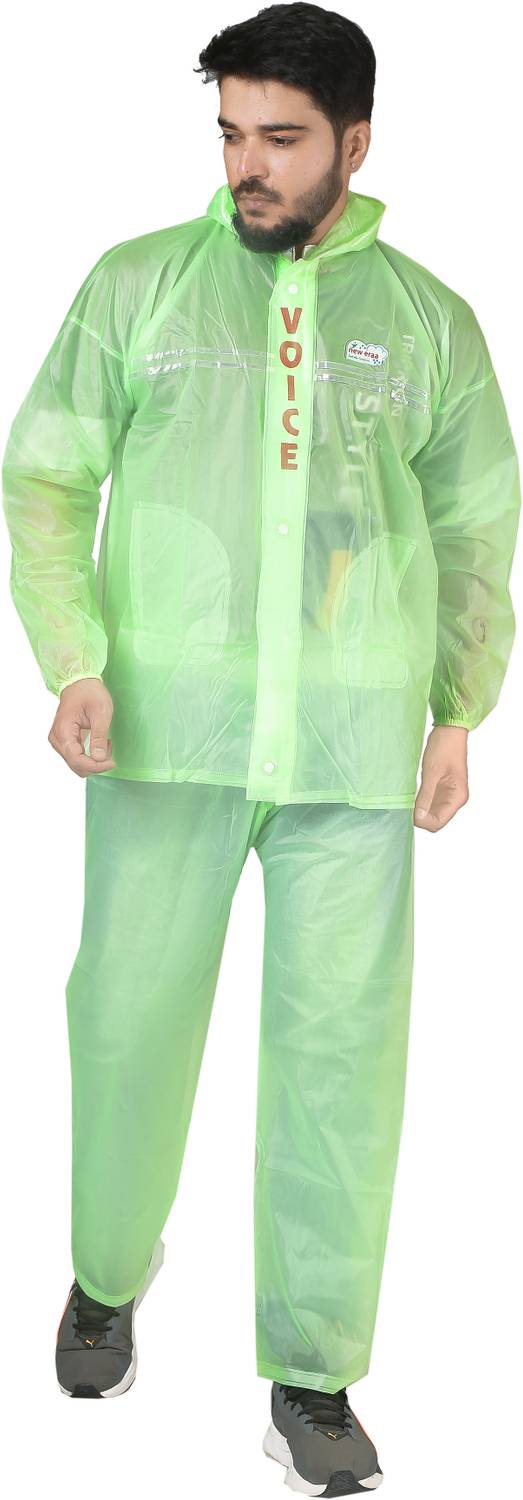 new eraa Solid Men Raincoat
