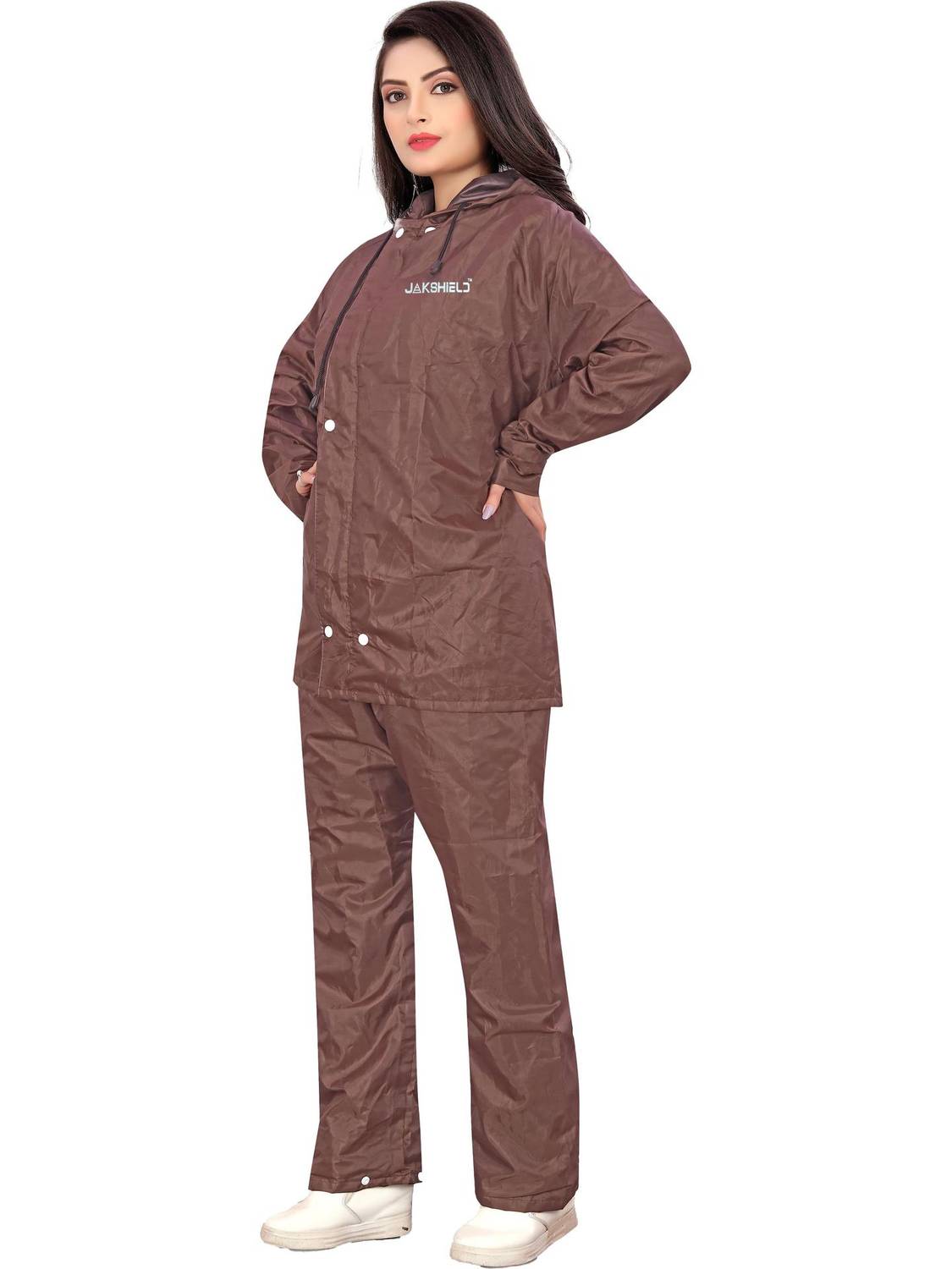SURATILALA Solid Women Raincoat