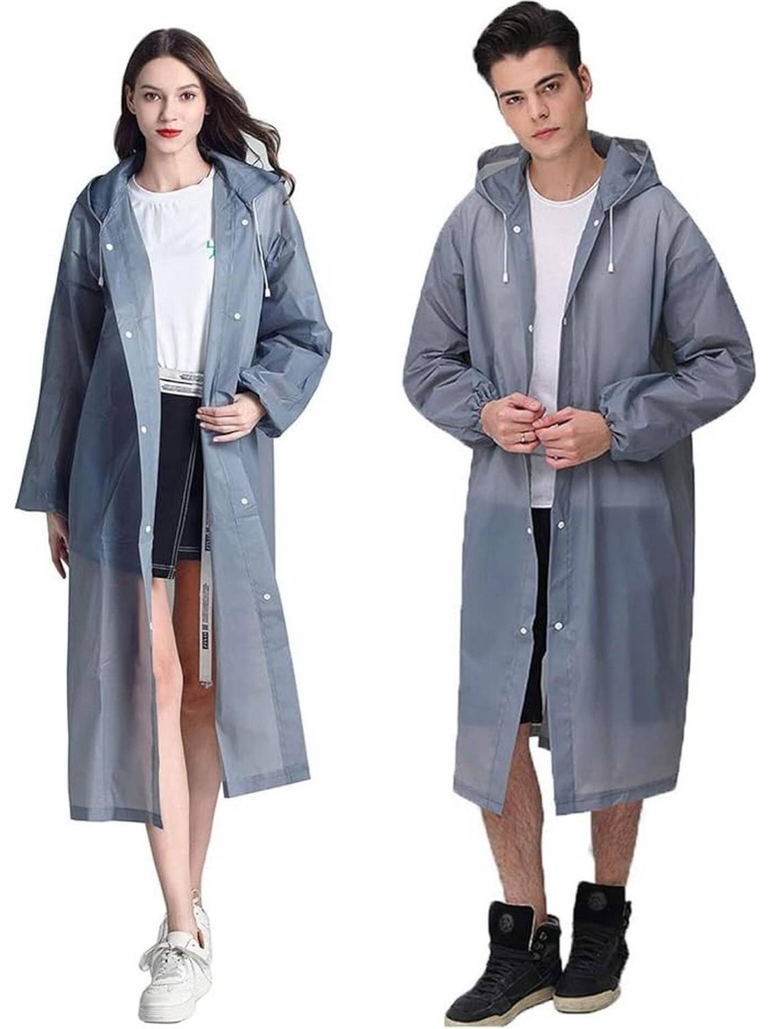 INFISPACE Solid Men Raincoat