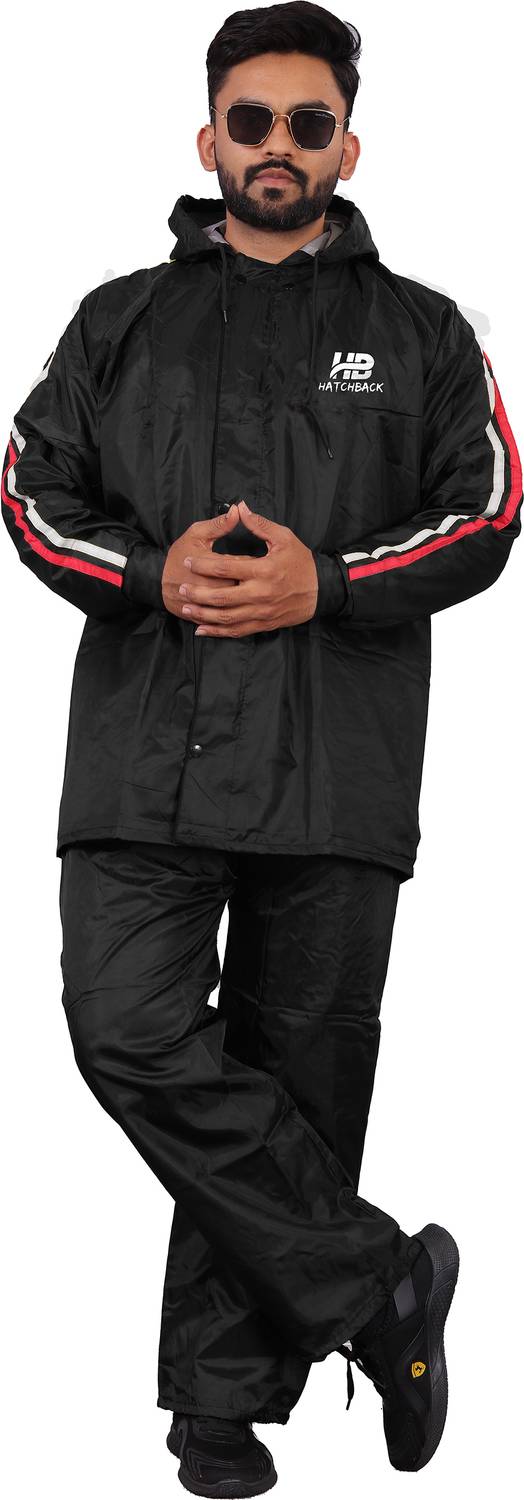 SANCIA Men's Solid Rain Suit - Image 1