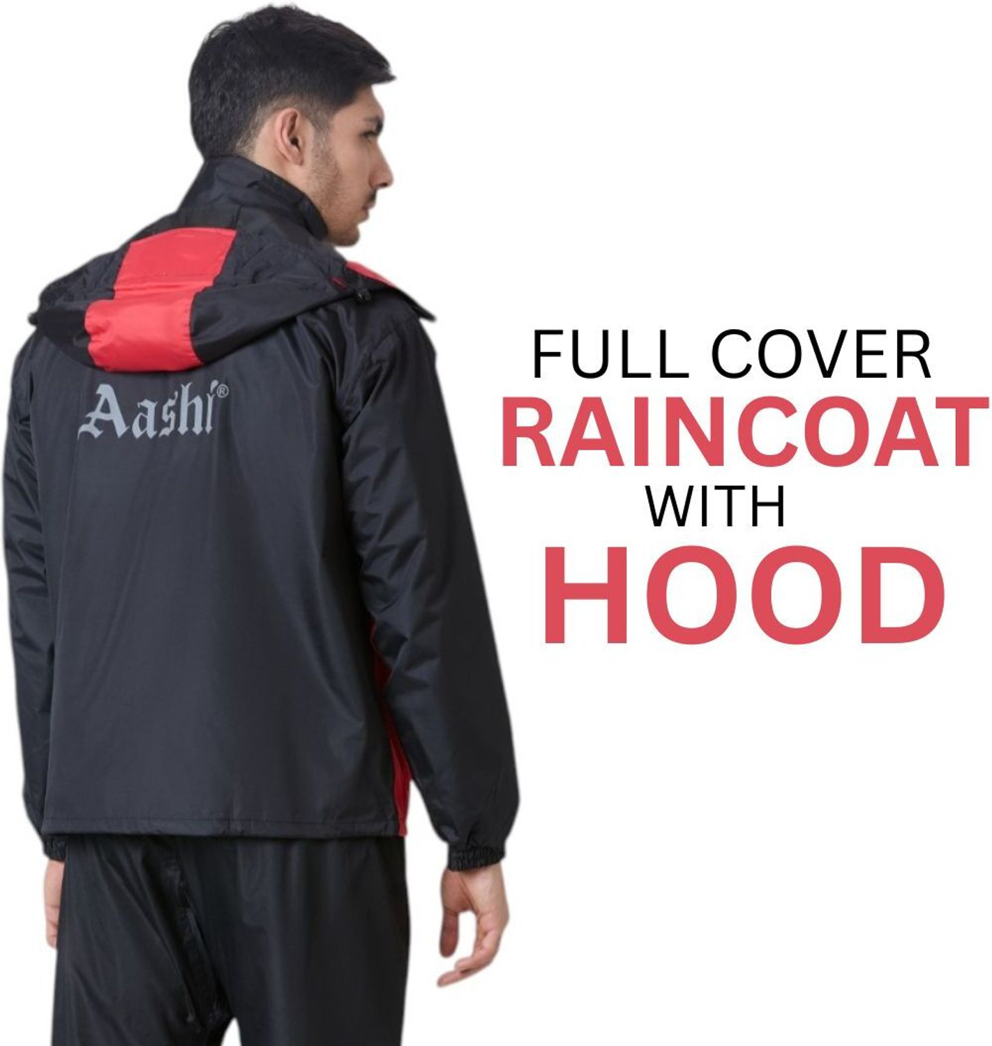 Image of AASHI Colorblock Men Rain Suit