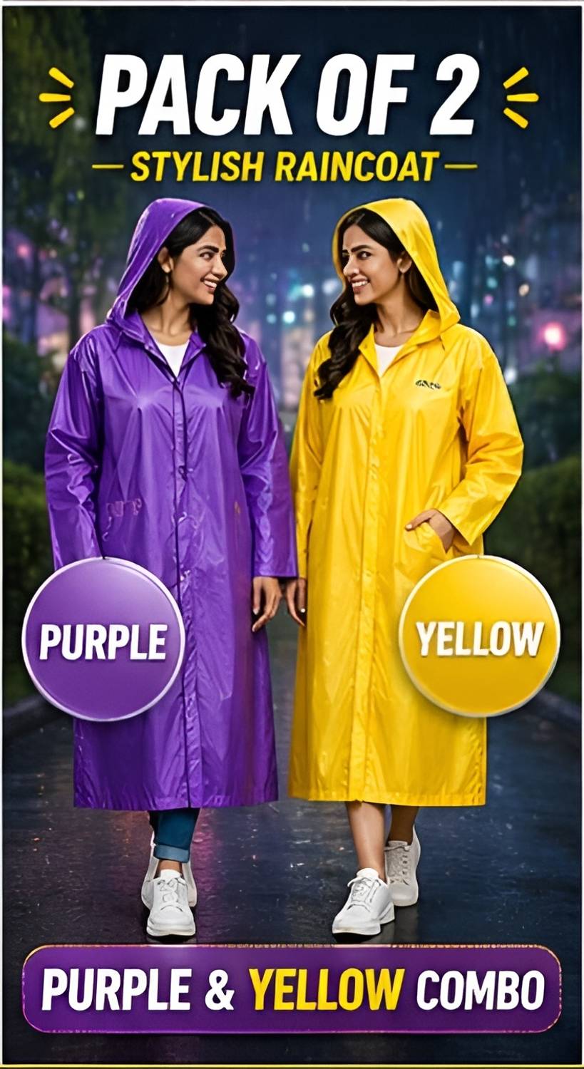 MBS Solid Men & Women Raincoat