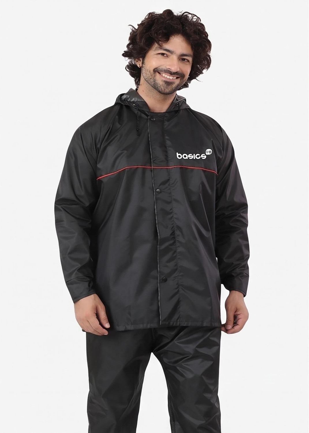 Image of Basics IND Solid Unisex Rain Suit