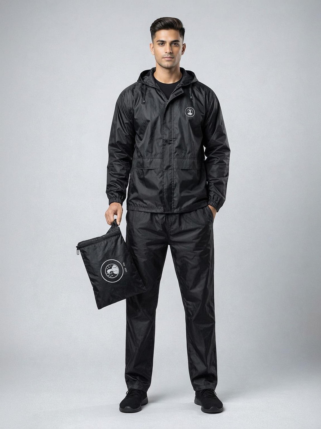 Image of YOU 8 Solid Men & Women Raincoat