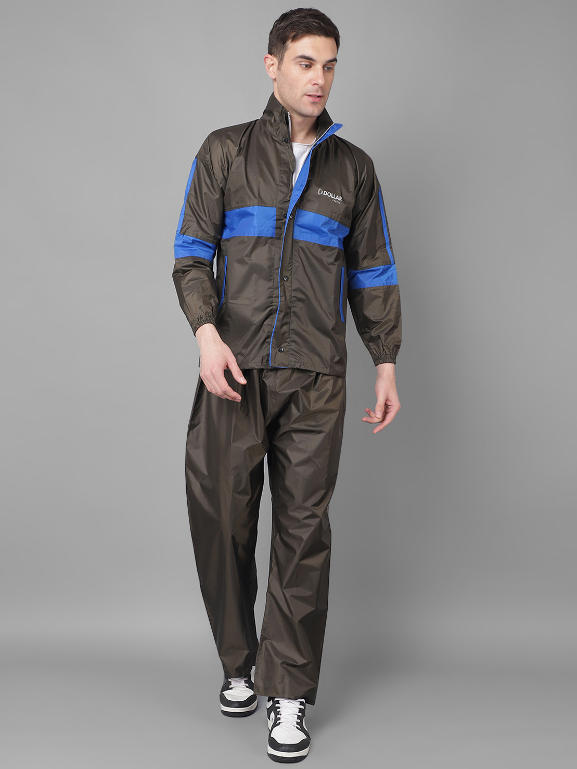 Image of Dollar Colorblock Men Rain Suit