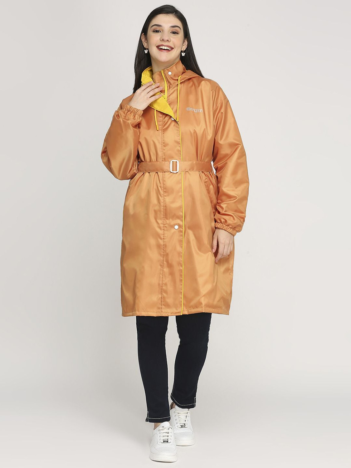 Image of CITIZEN Solid Women Raincoat
