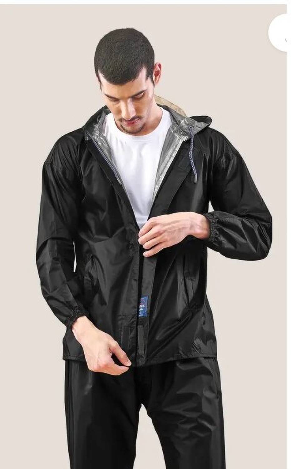 Tritika Solid Men Raincoat
