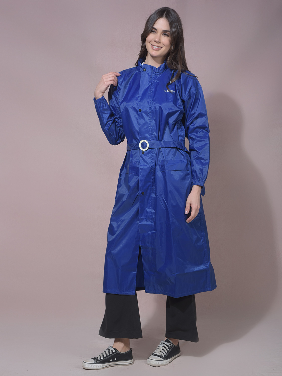 Image of Dollar Self Design Women Raincoat