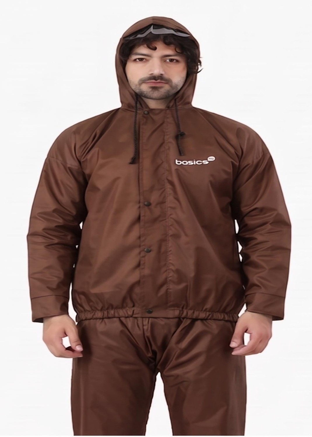 Image of Basics IND Solid Unisex Rain Suit
