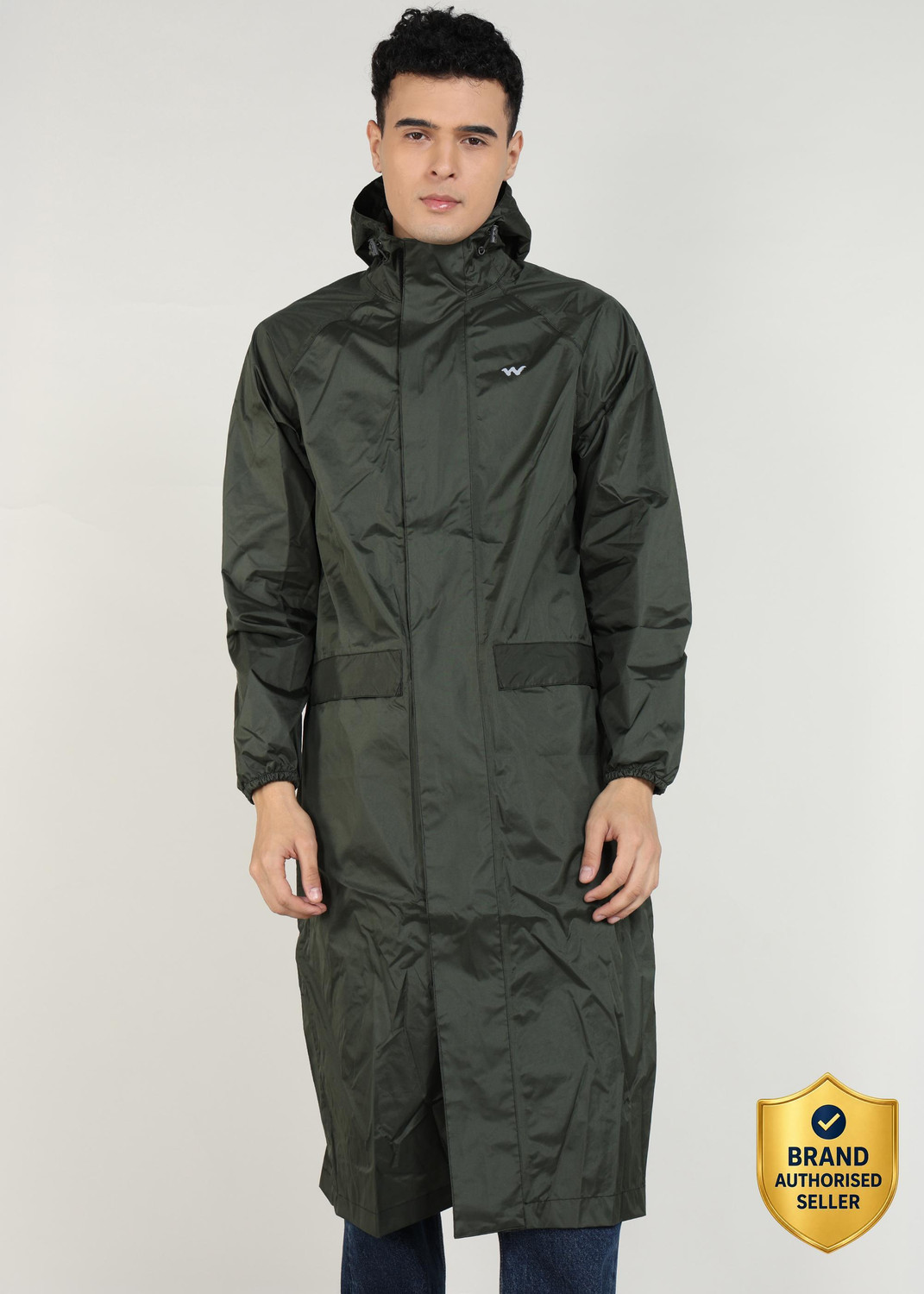 Image of Wildcraft Solid Men Raincoat