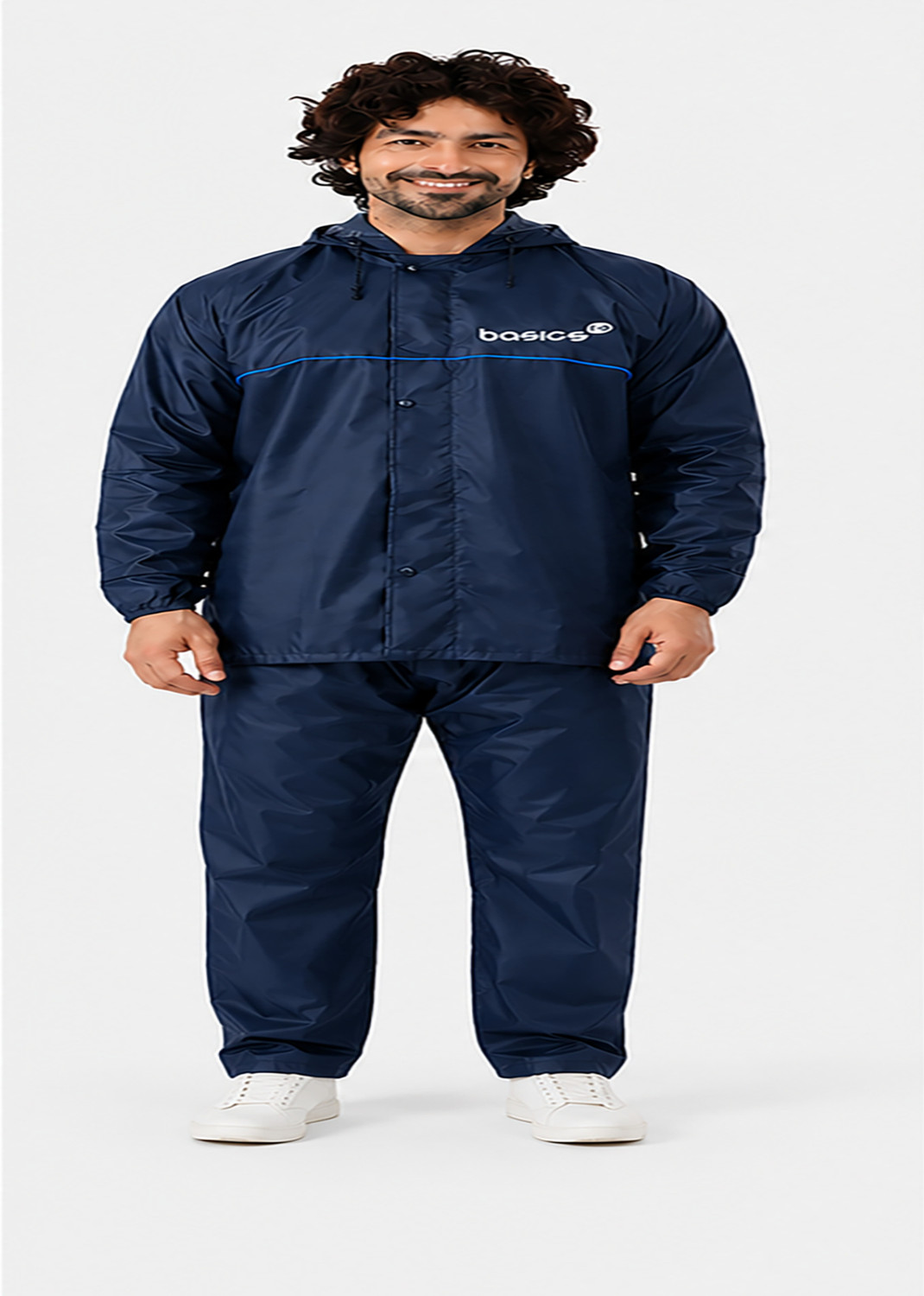 Image of Basics IND Solid Unisex Rain Suit