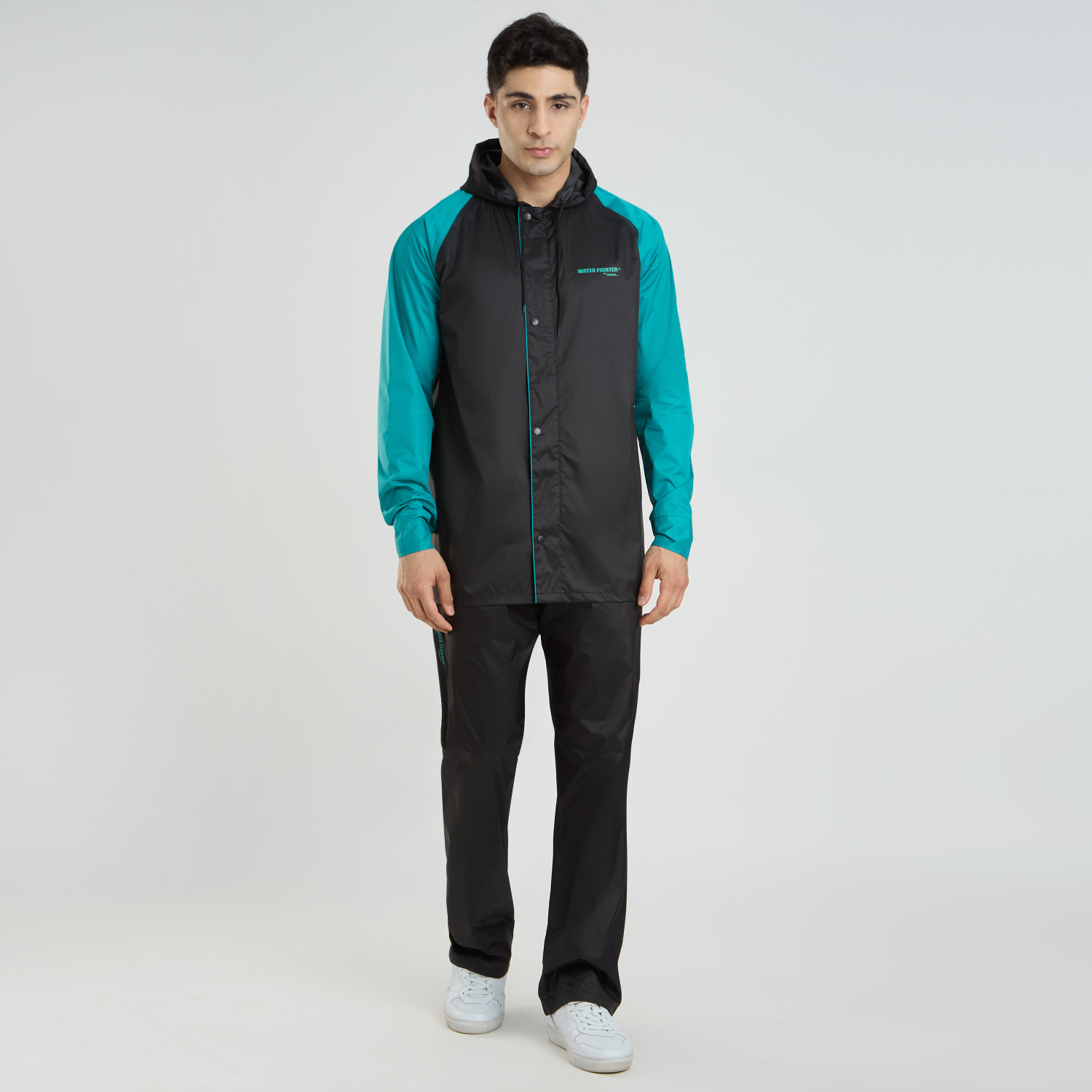 Image of WATER FIGHTER by ZEEL Colorblock Men Rain Suit