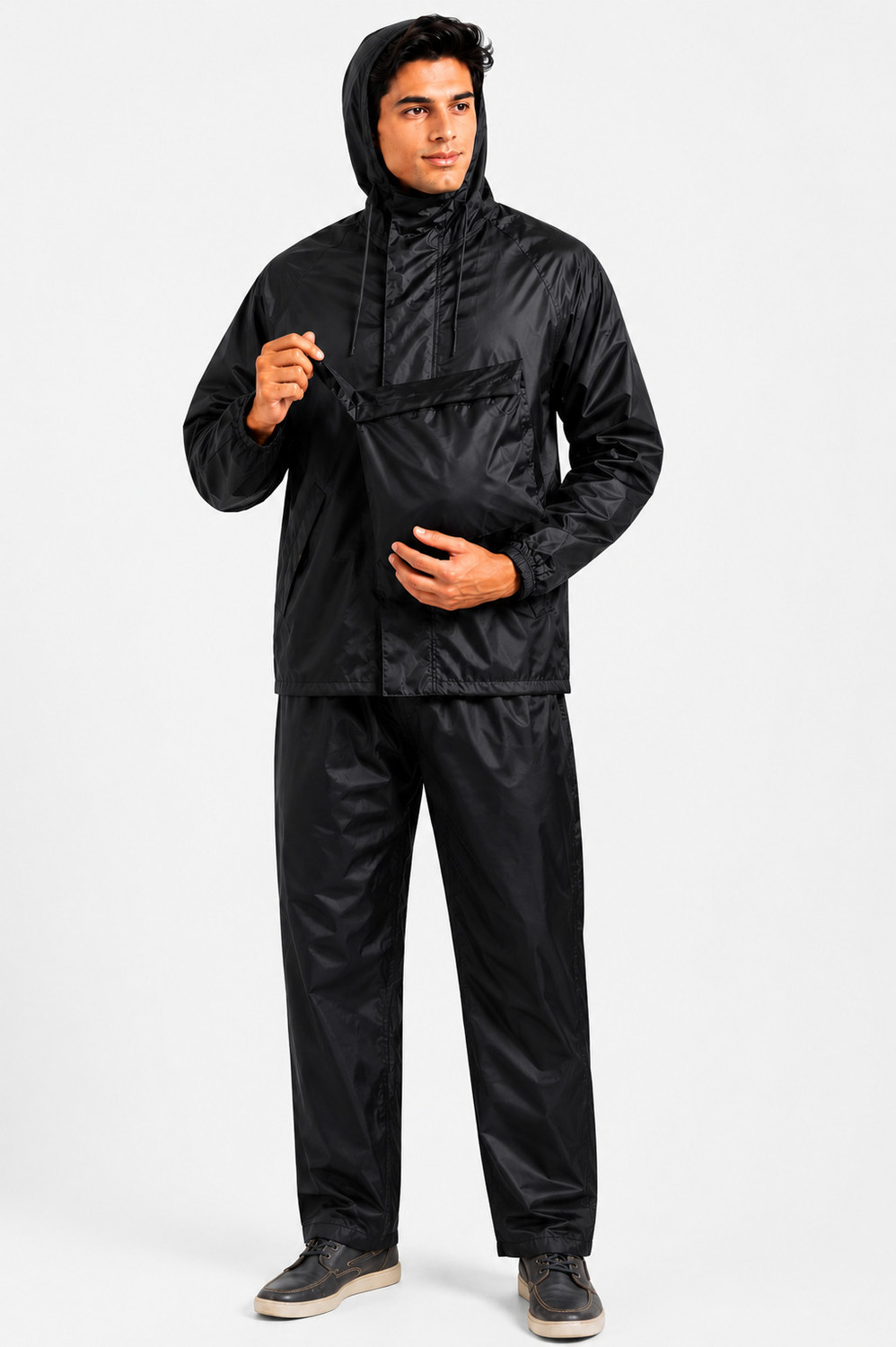 Image of V. K. NEXORA ENTERPRISES Solid Men Raincoat