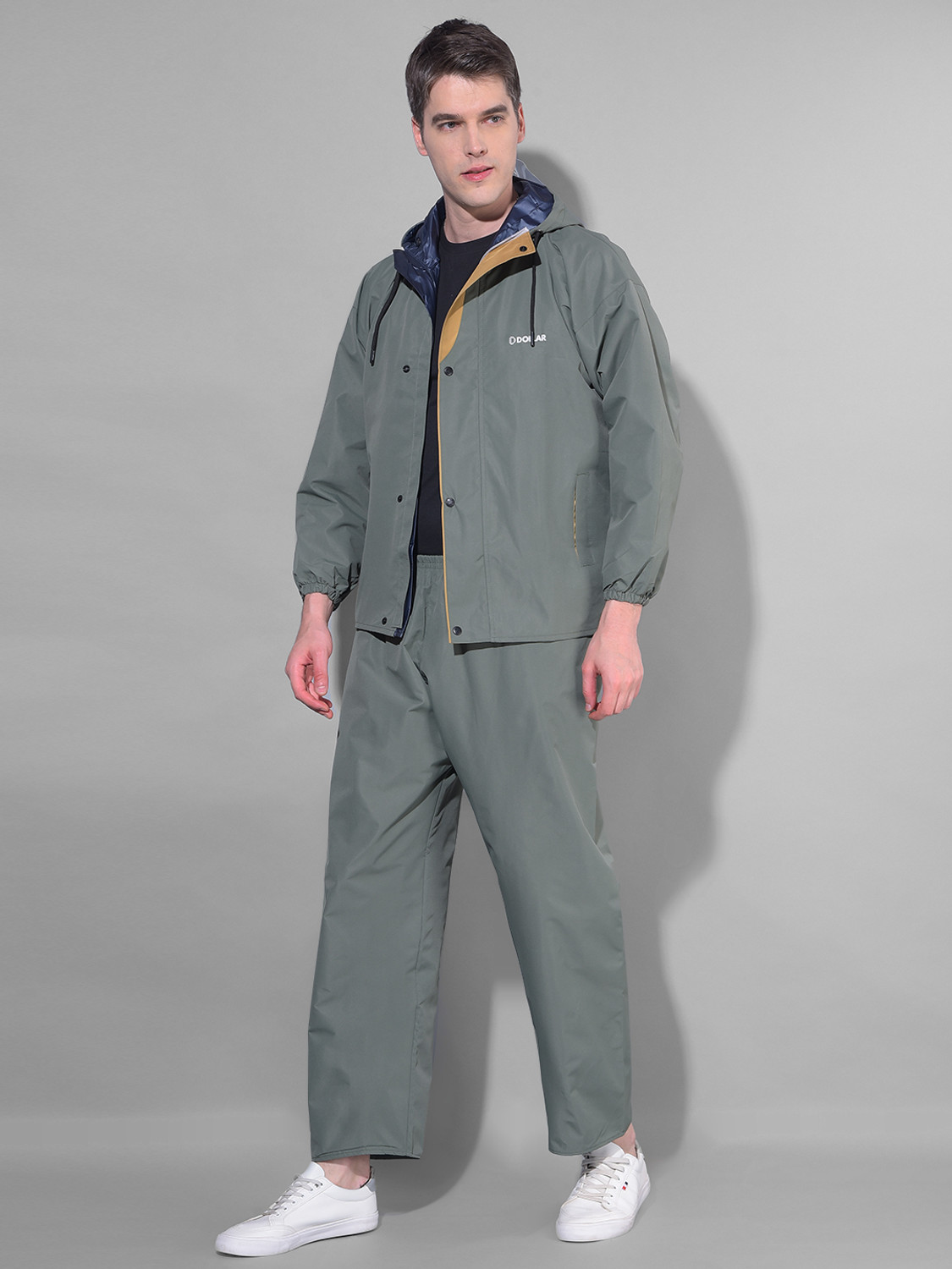 Image of Dollar Solid Men Rain Suit