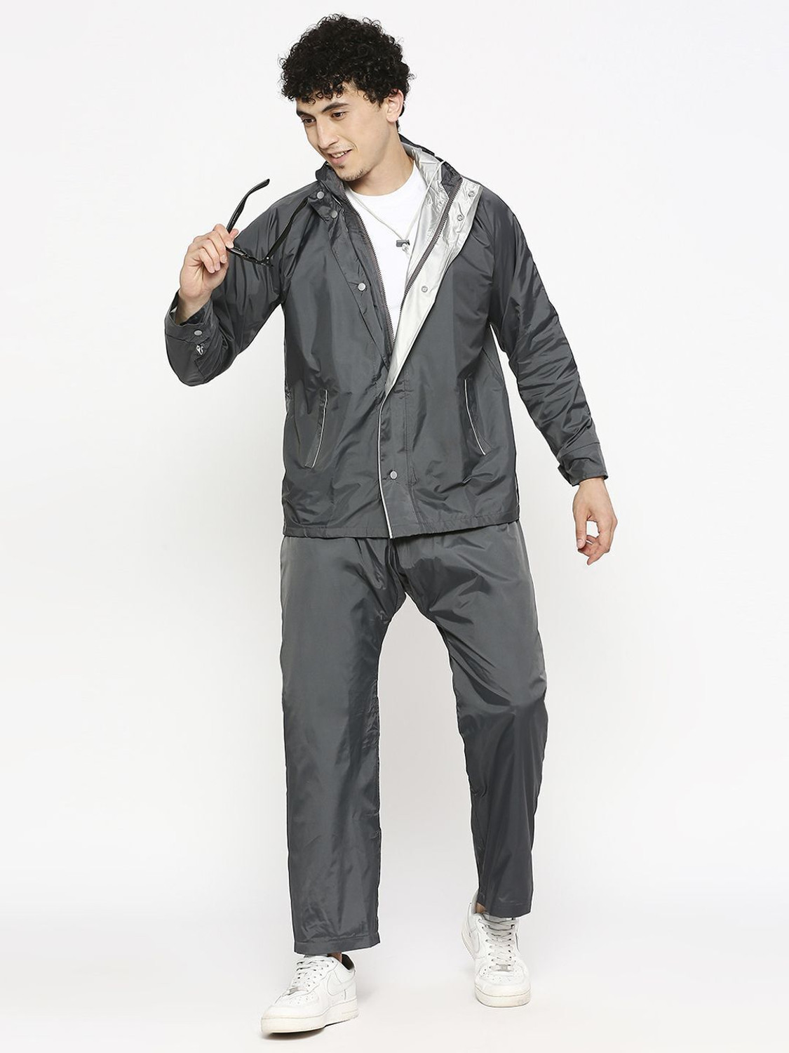 Image of HighLands Solid Men Raincoat