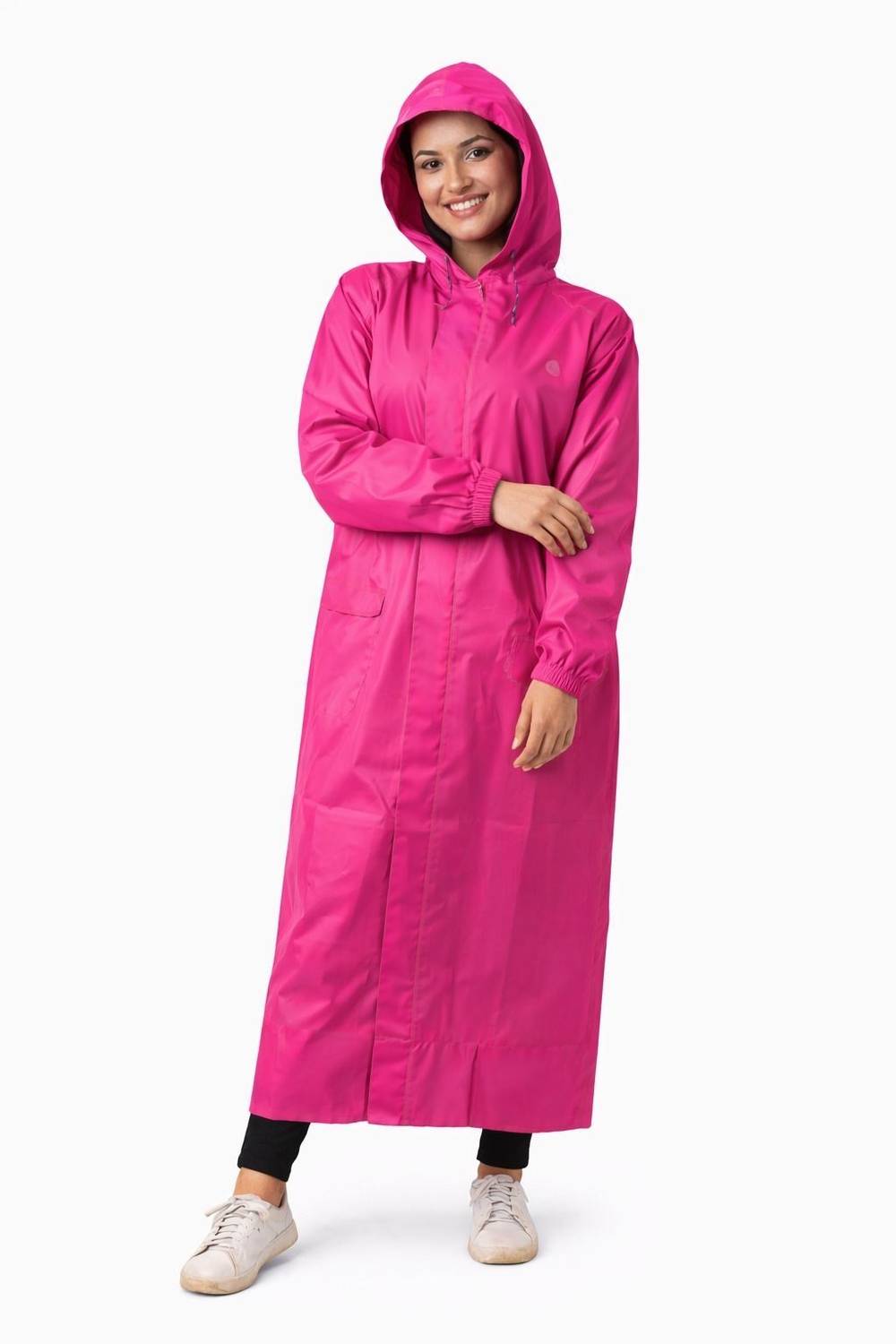 Tritika Solid Women Raincoat