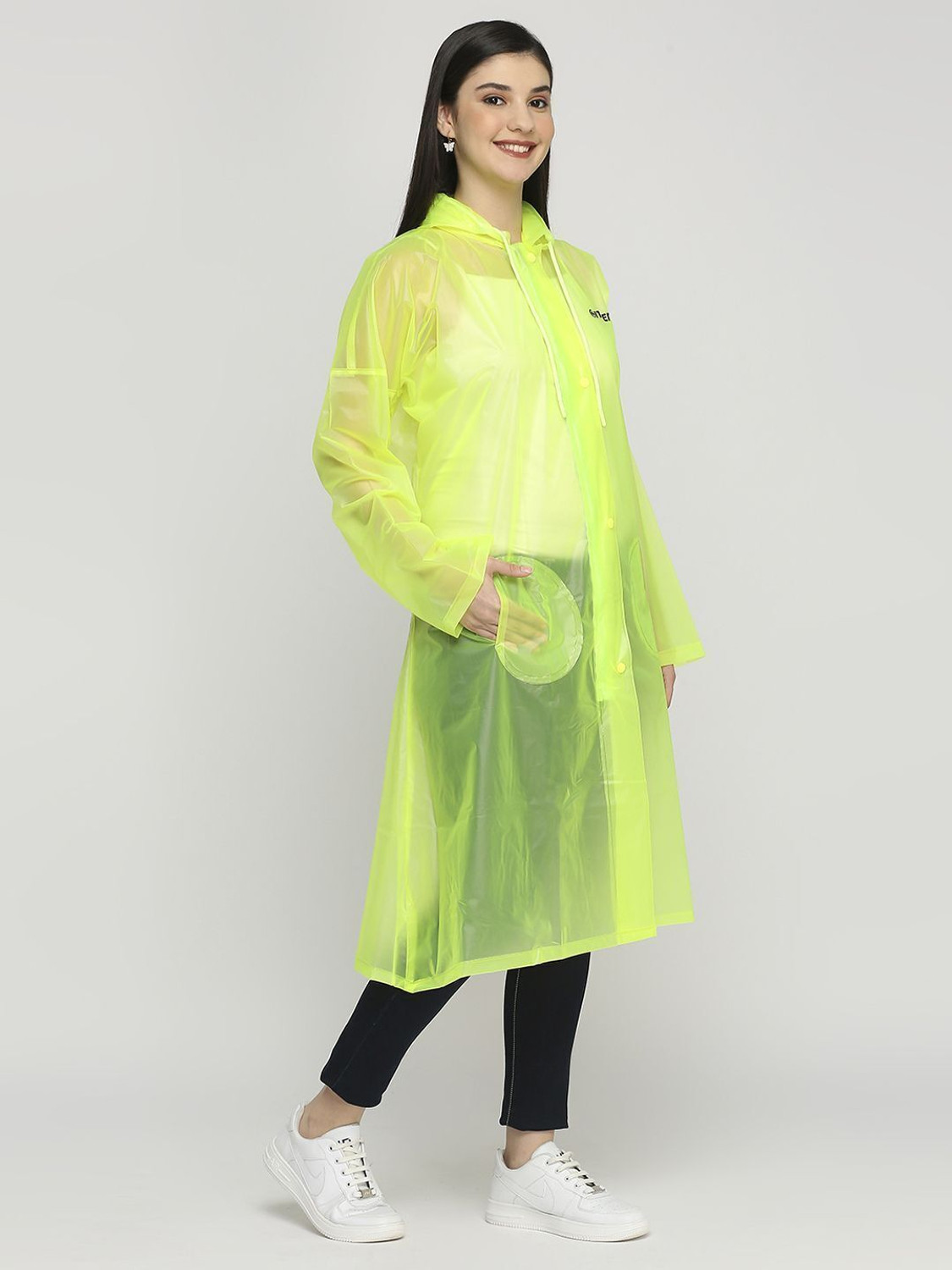Image of CITIZEN Solid Women Raincoat