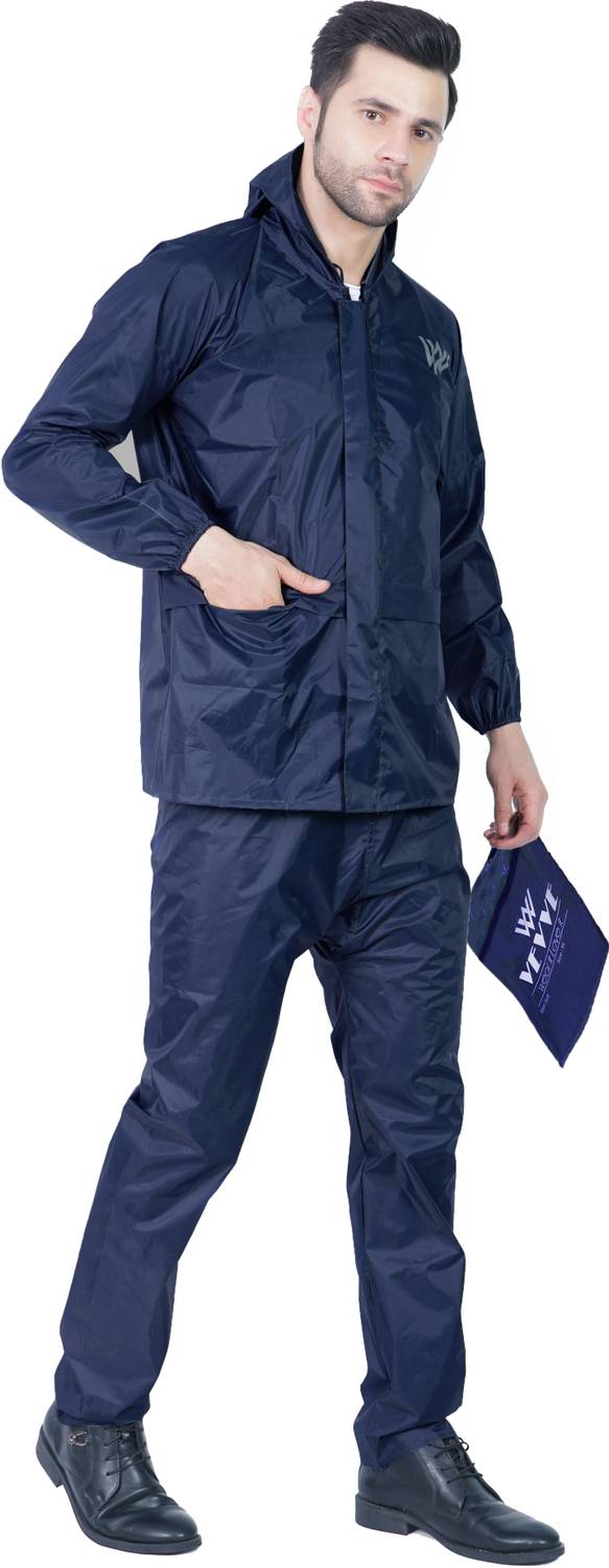 vevve Solid Men Rain Suit